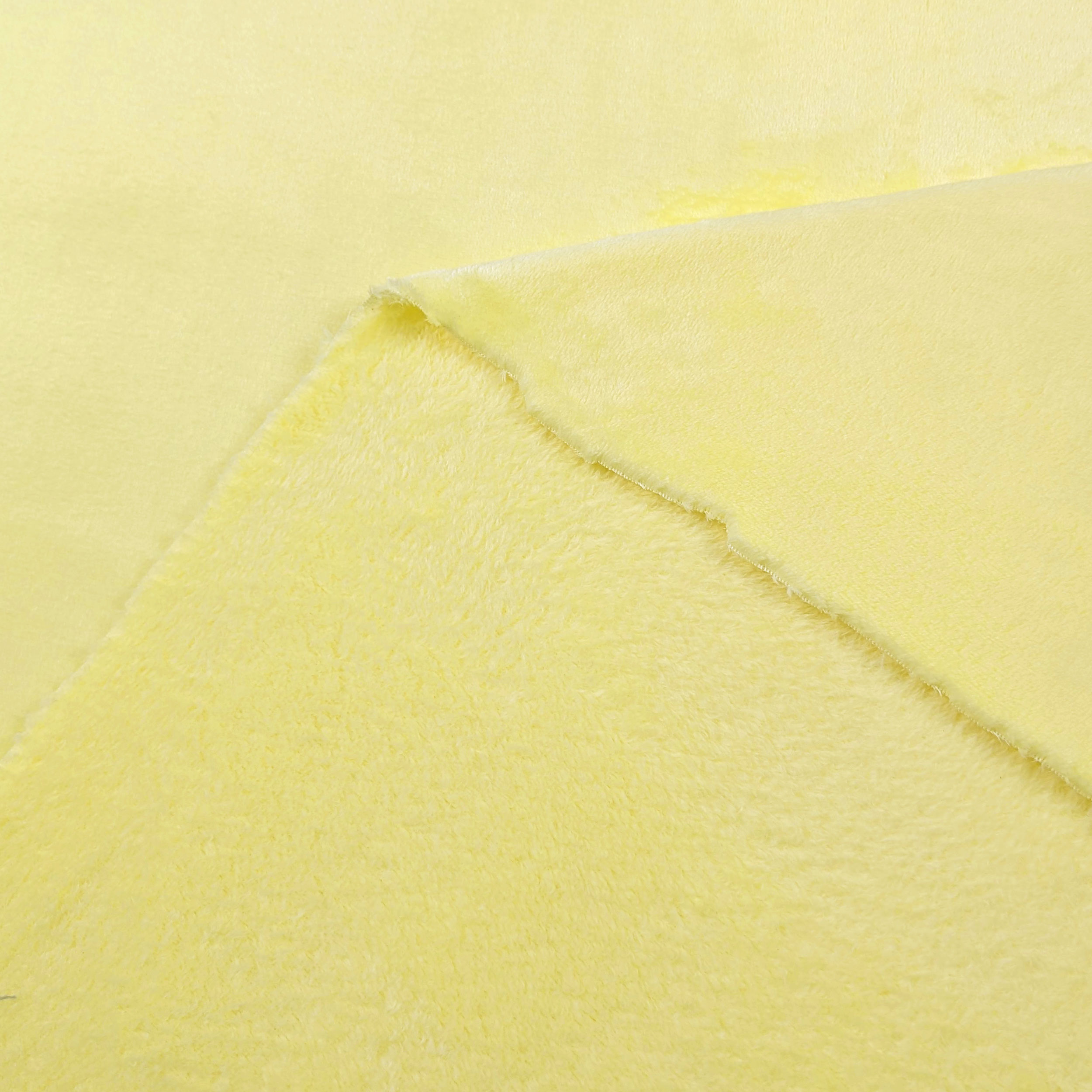 Plain Plush Fleece Fabric Image