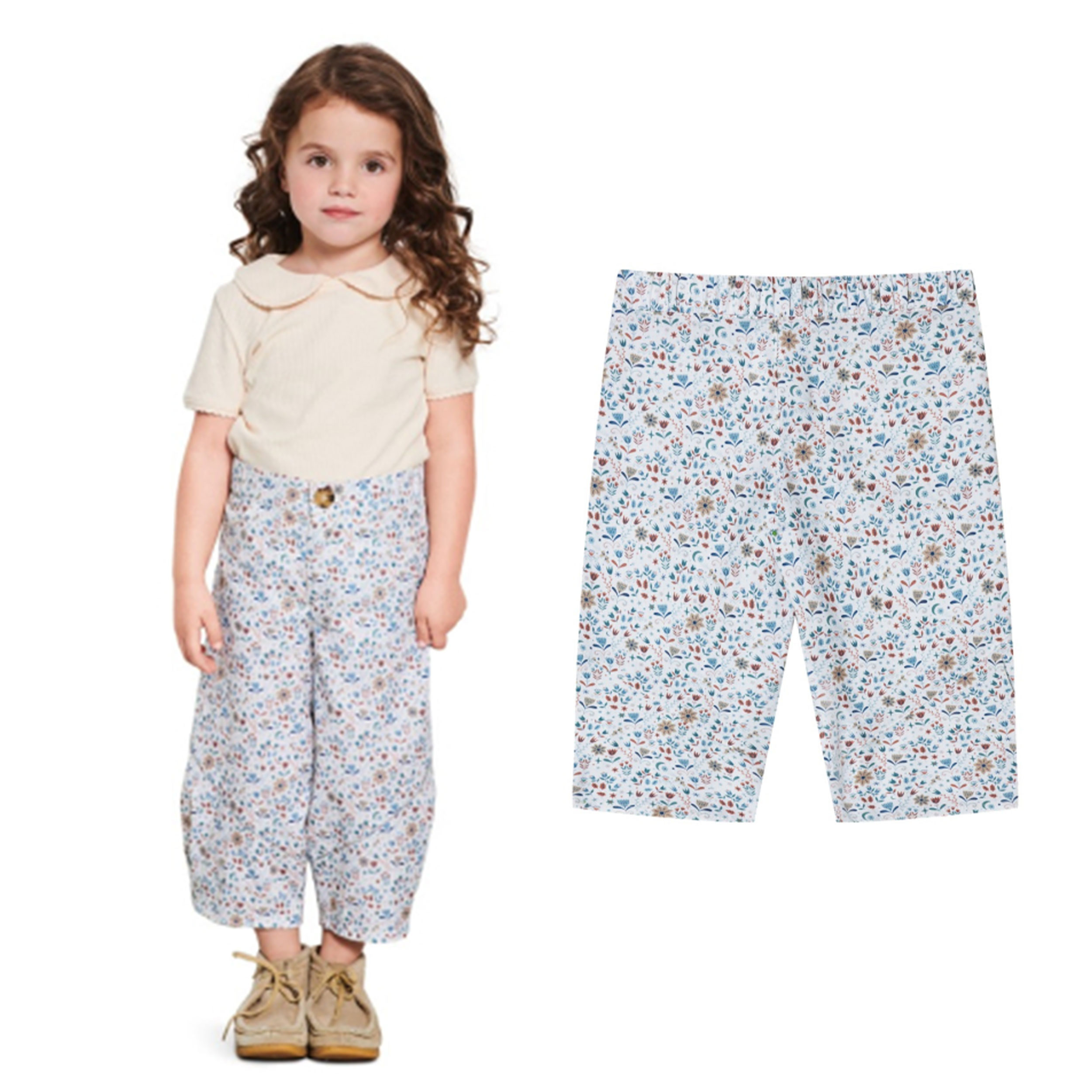 Pattern Burda Kids Medium Trousers Image