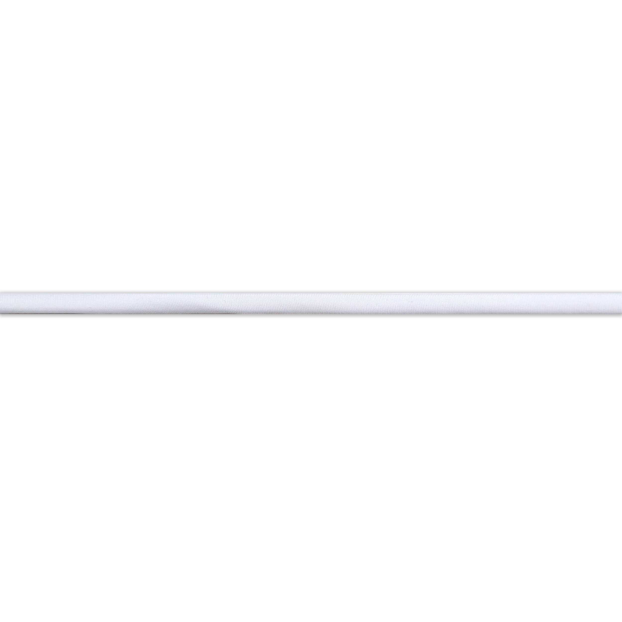 Satin Satin Elasticated Tubular Trimmings White Image
