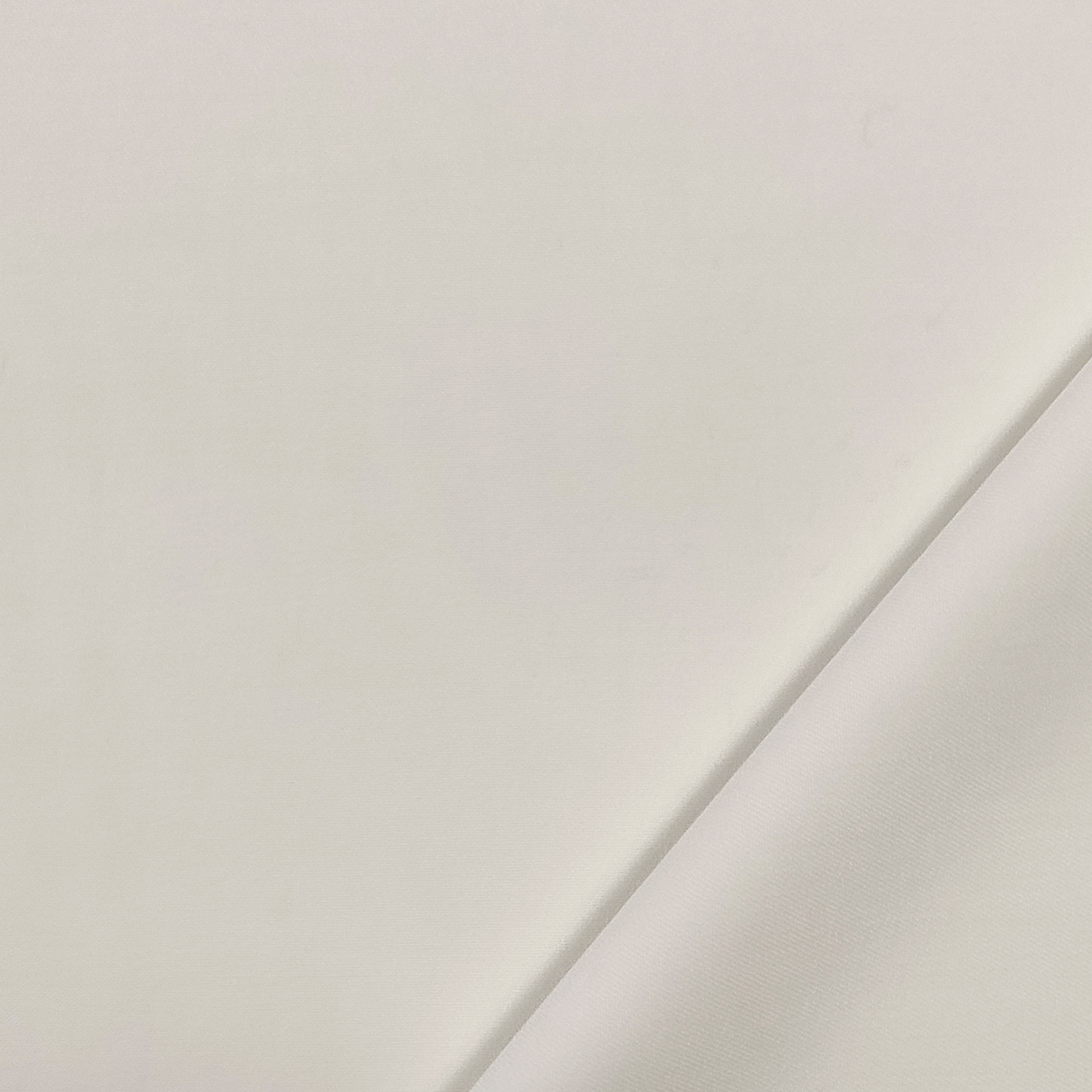 Comfort Fabric Unifarben Weiß