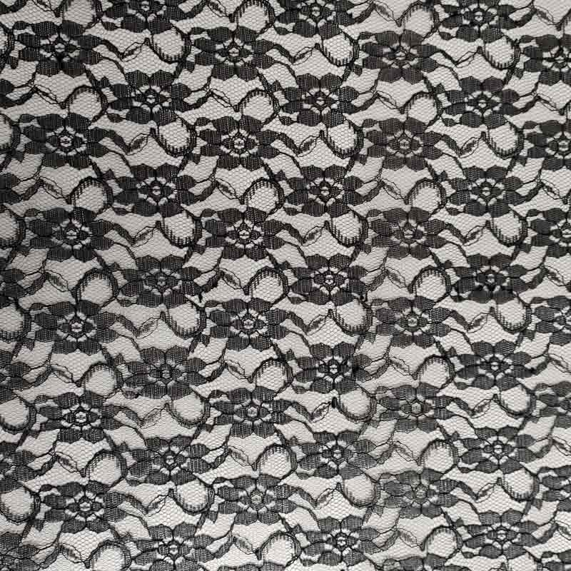 Floral Lace Fabric Image