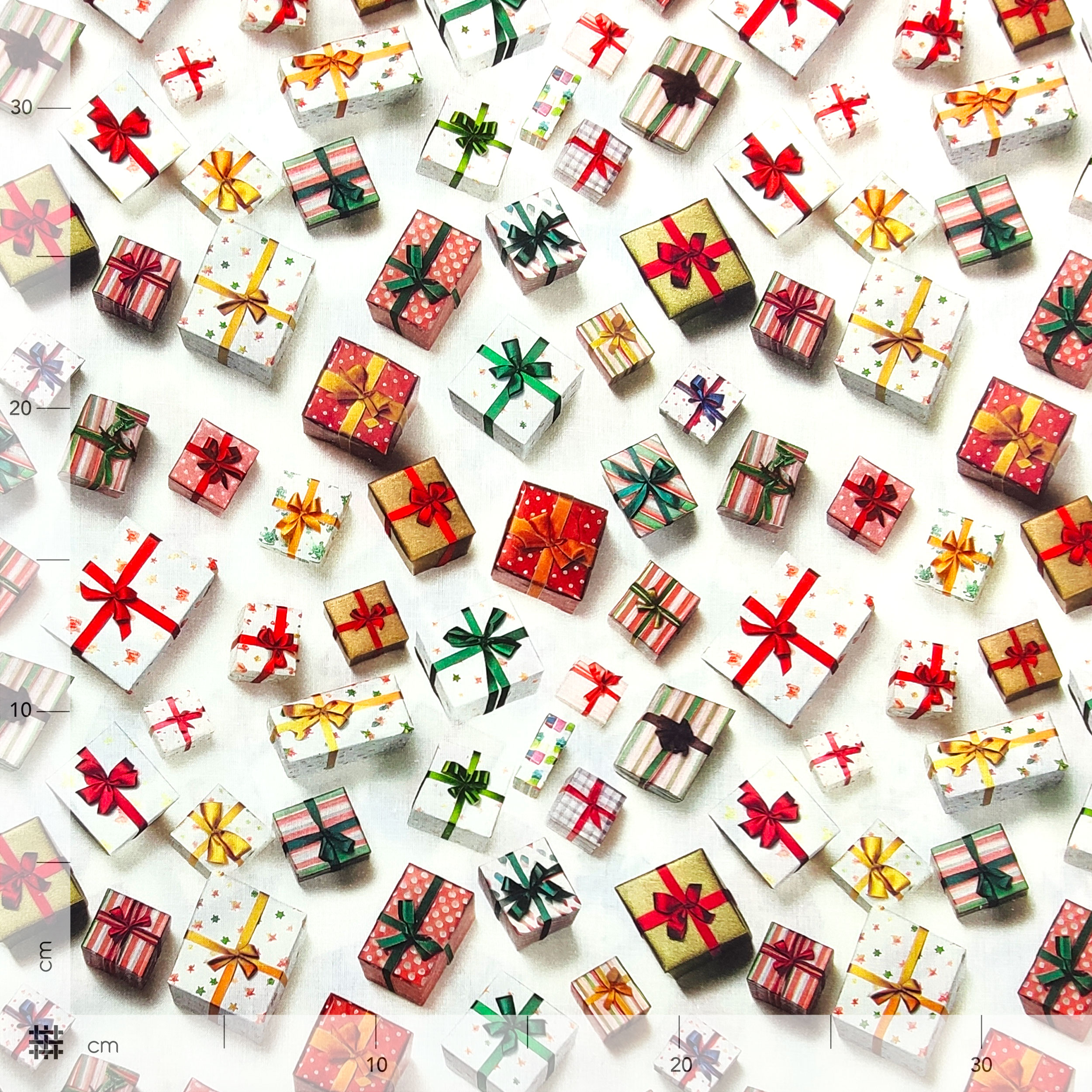 Cadeaux de Noël en tissu de coton