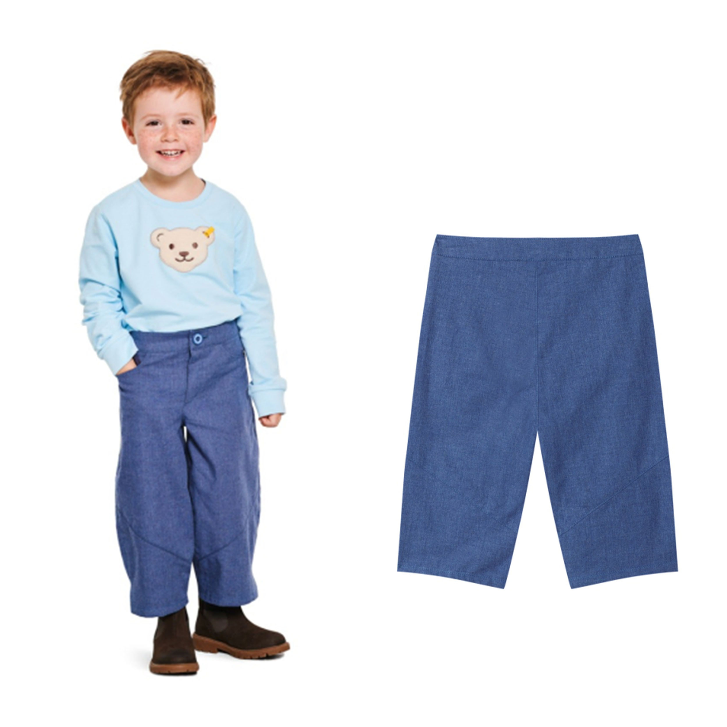 Pattern Burda Kids Medium Trousers Image