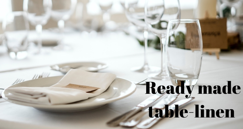 Ready made  table-linen panini tessuti