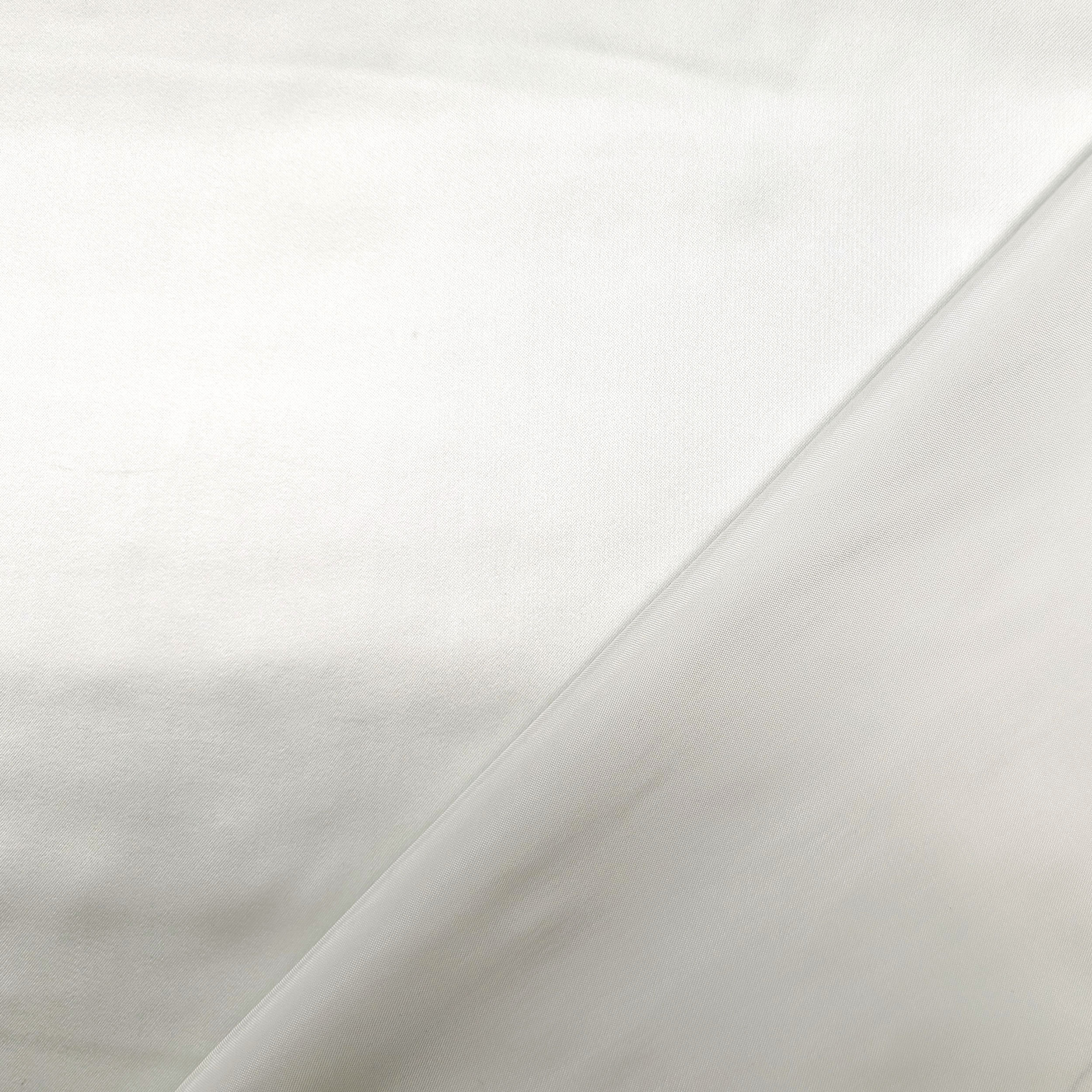 Satin Cady Brautkleid Weiß