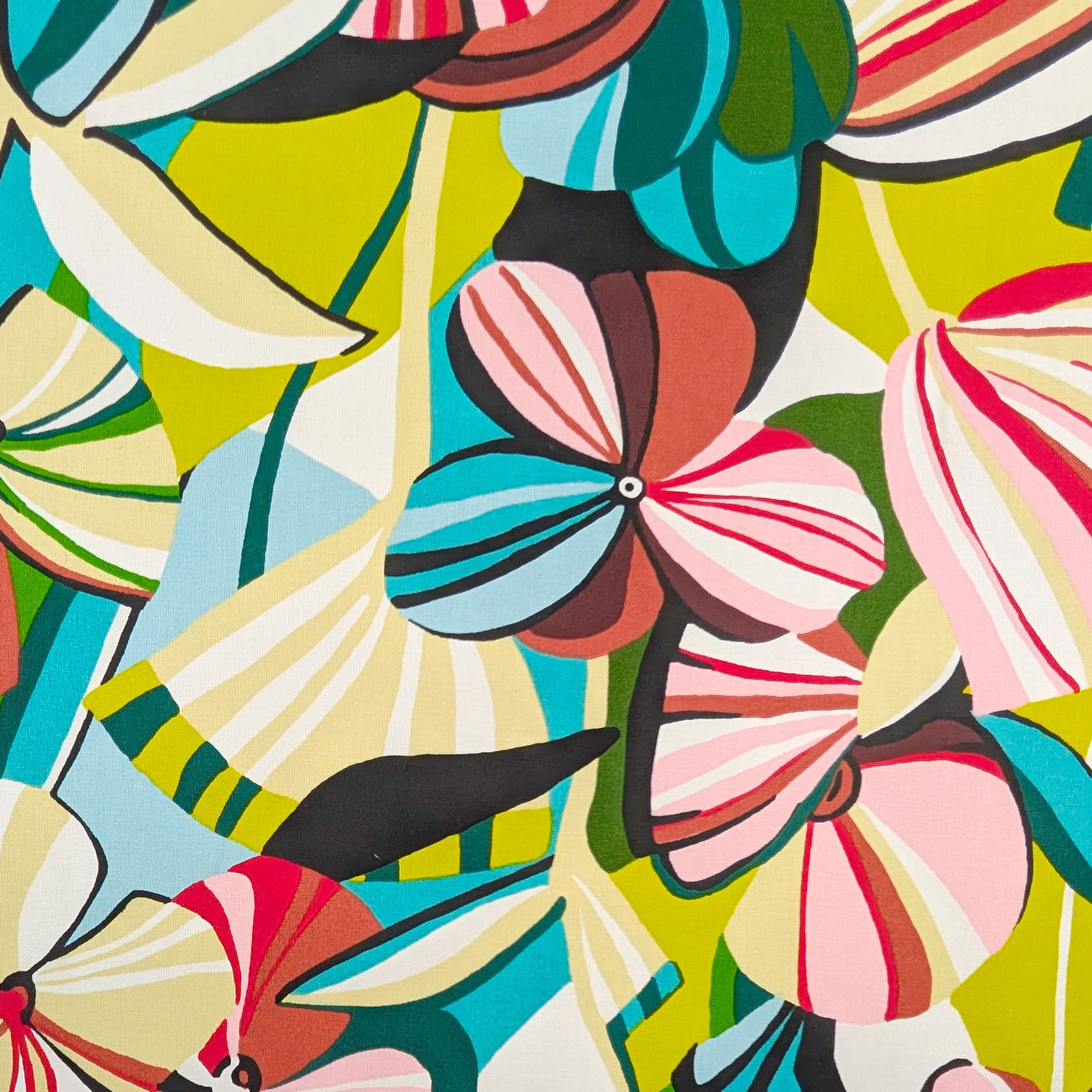 Multicolour Floral Fantasy Cotton Image