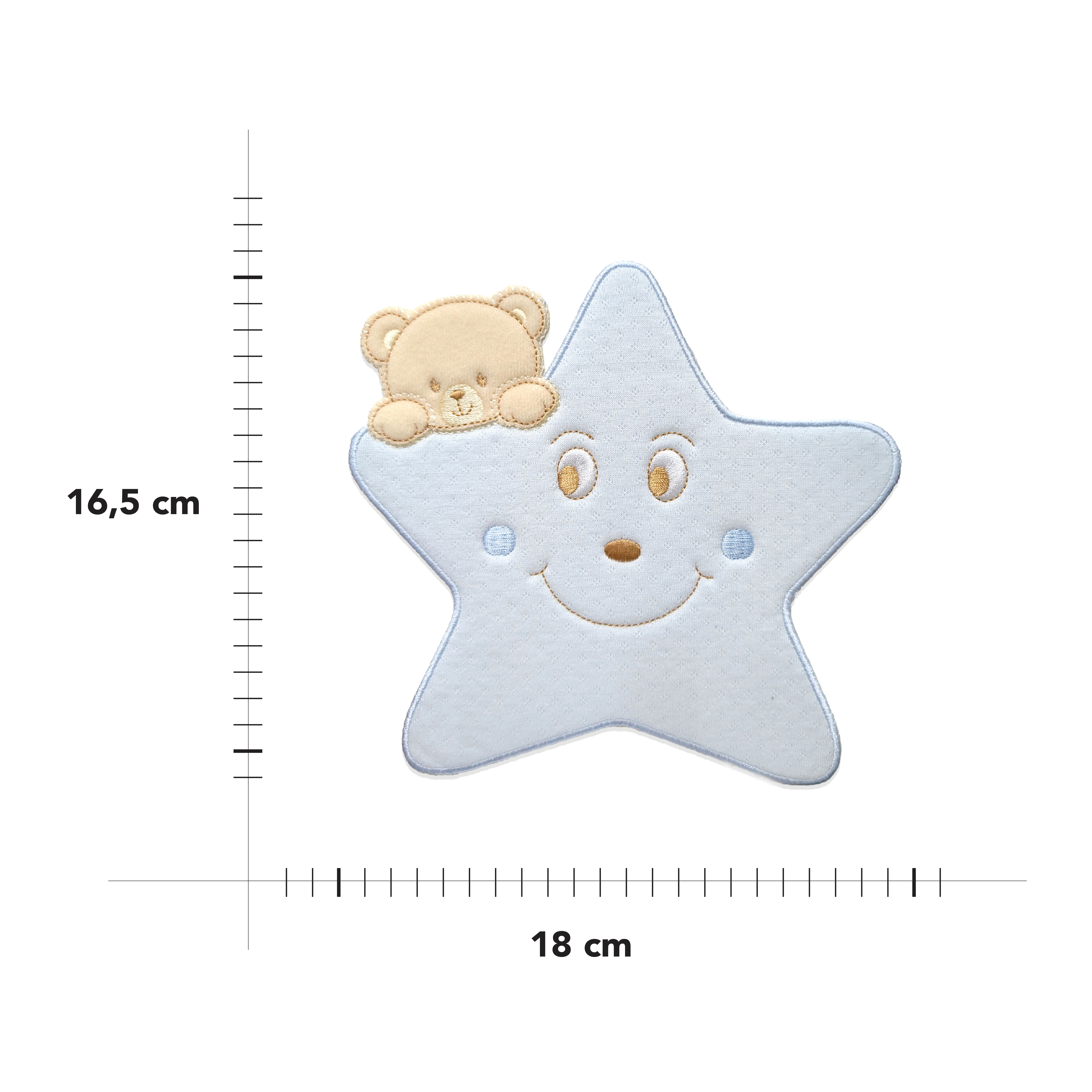 Thermoadhesive application Star and Bear Image