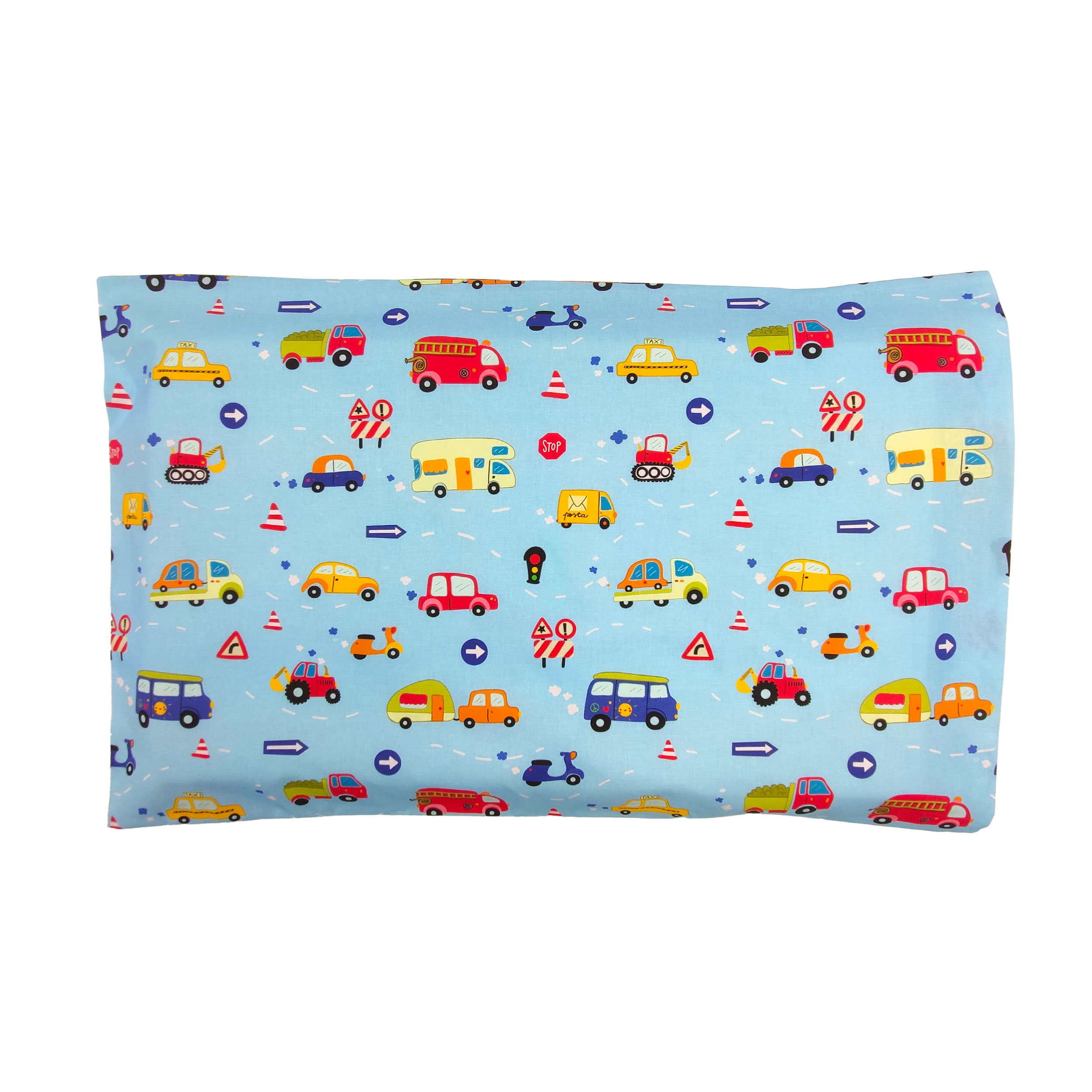 Taie d'oreiller Cars Fond bleu clair