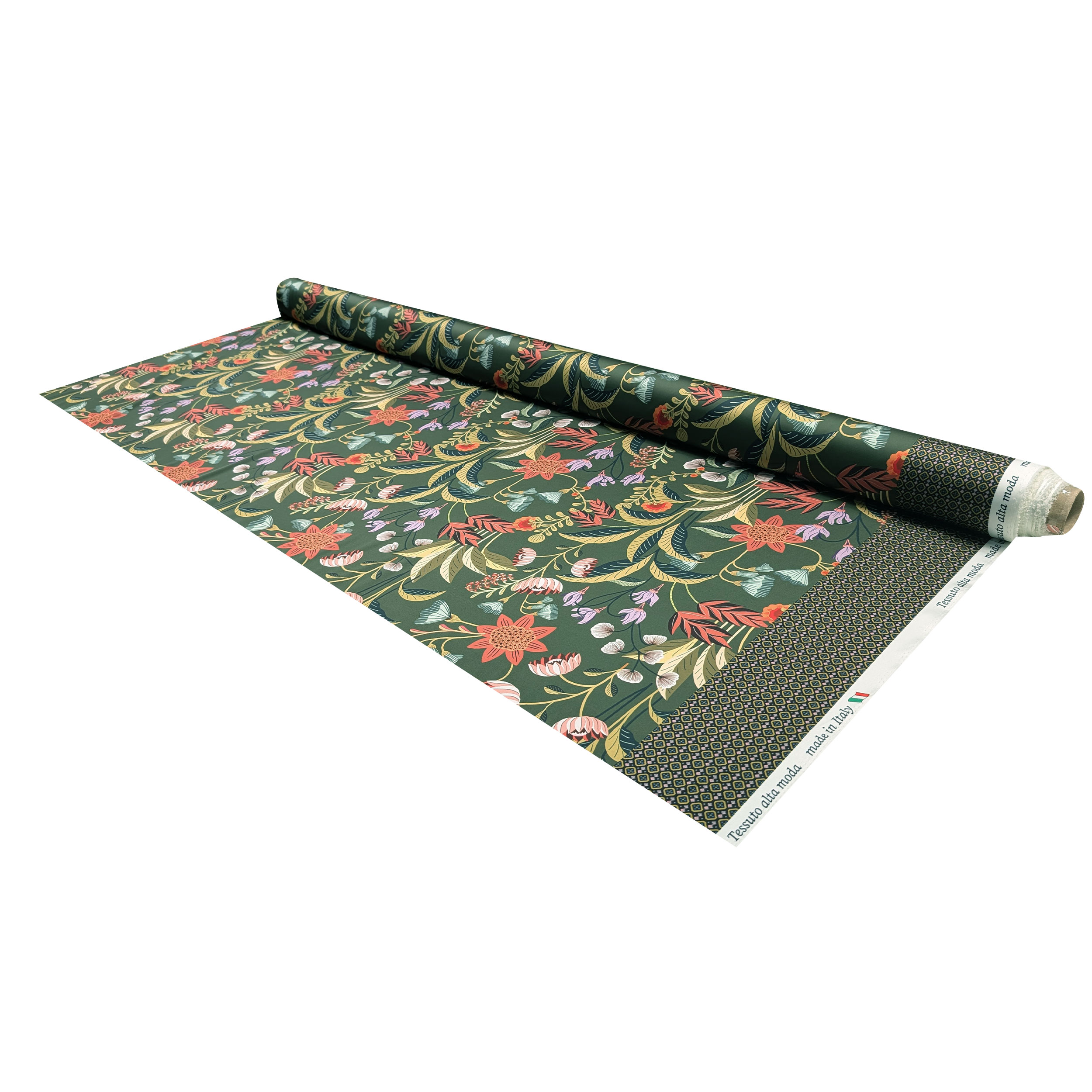 High Fashion Floral Shave with Geometric Border Image