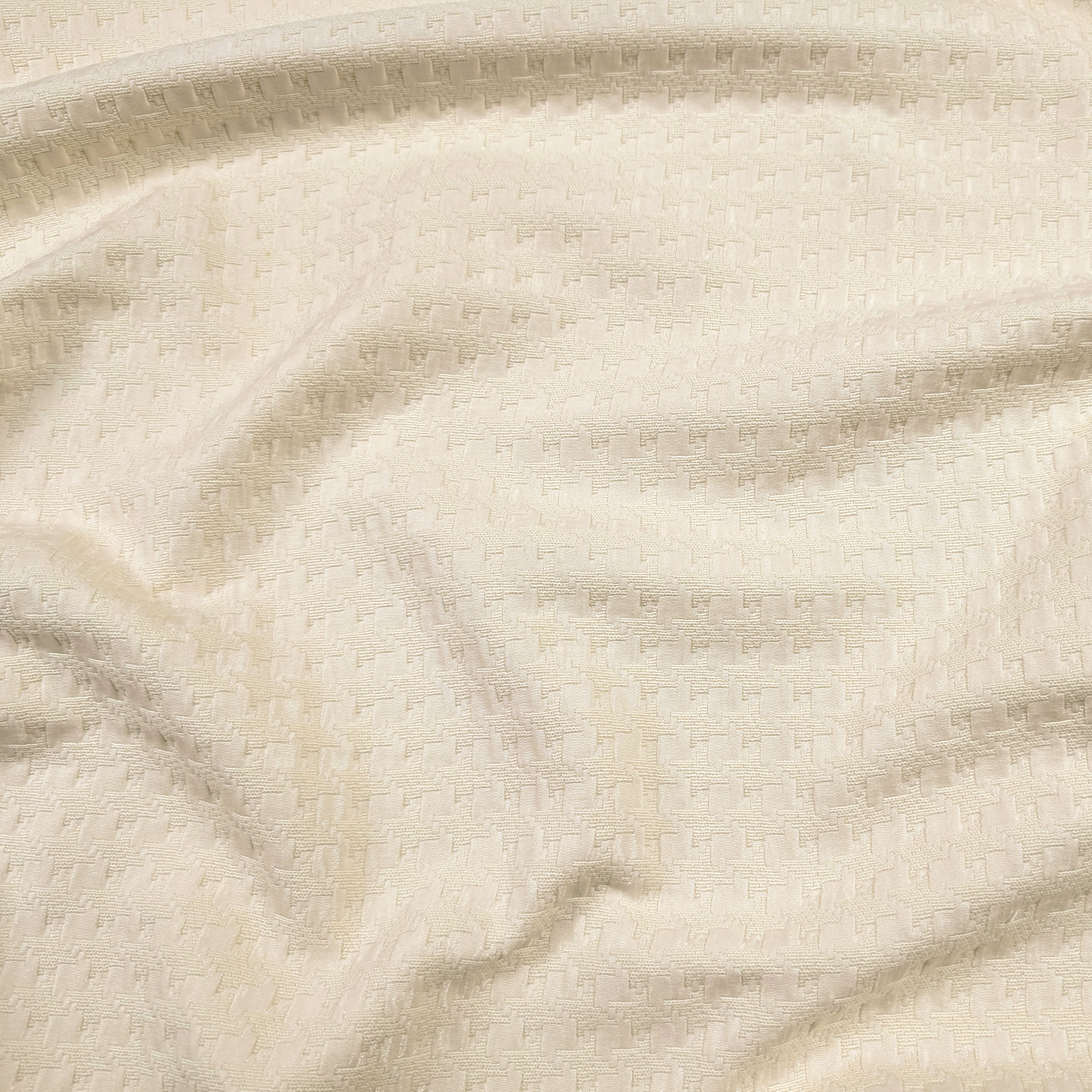 Houndstooth Jacquard Cream Image