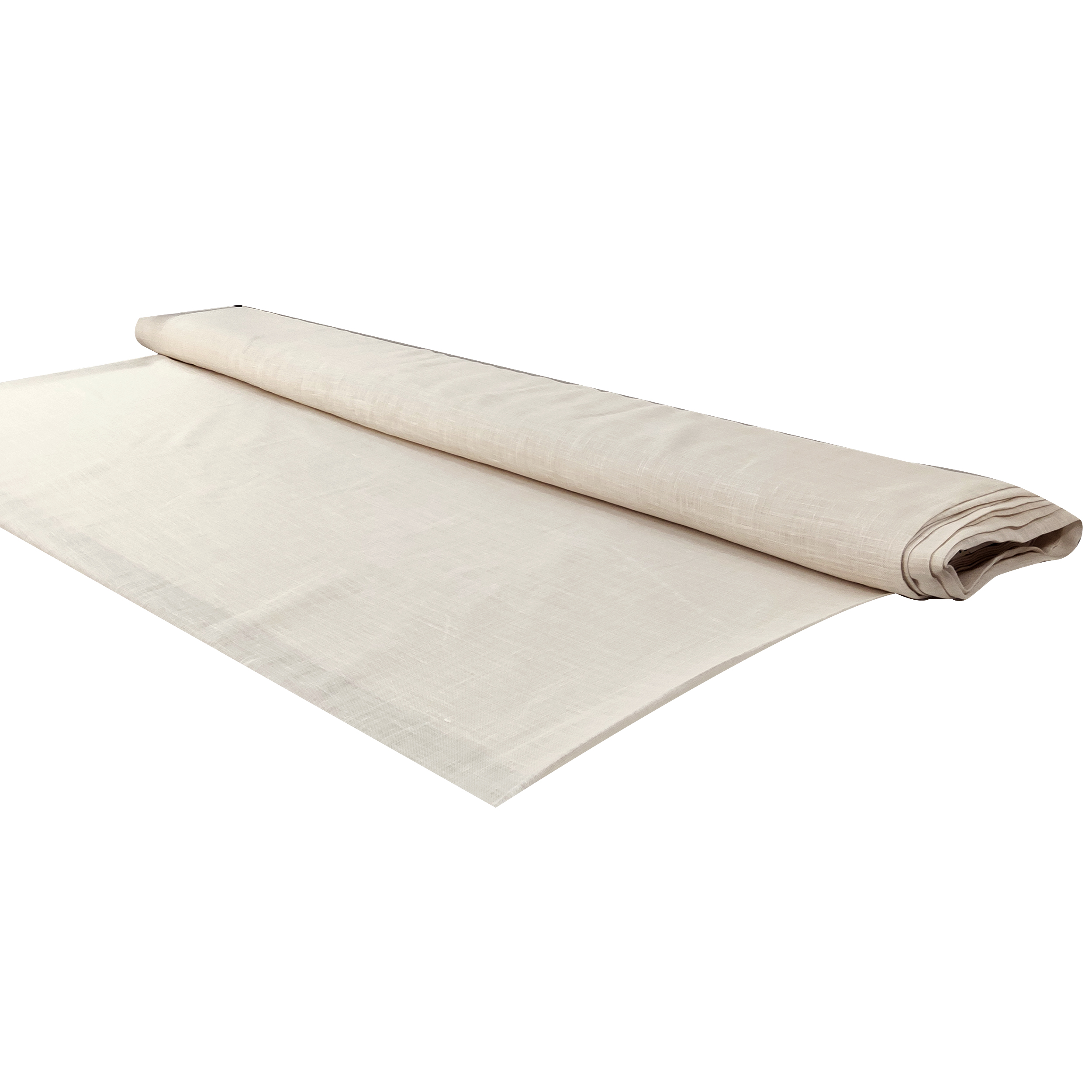 Linen Blend Curtain Fabric Image