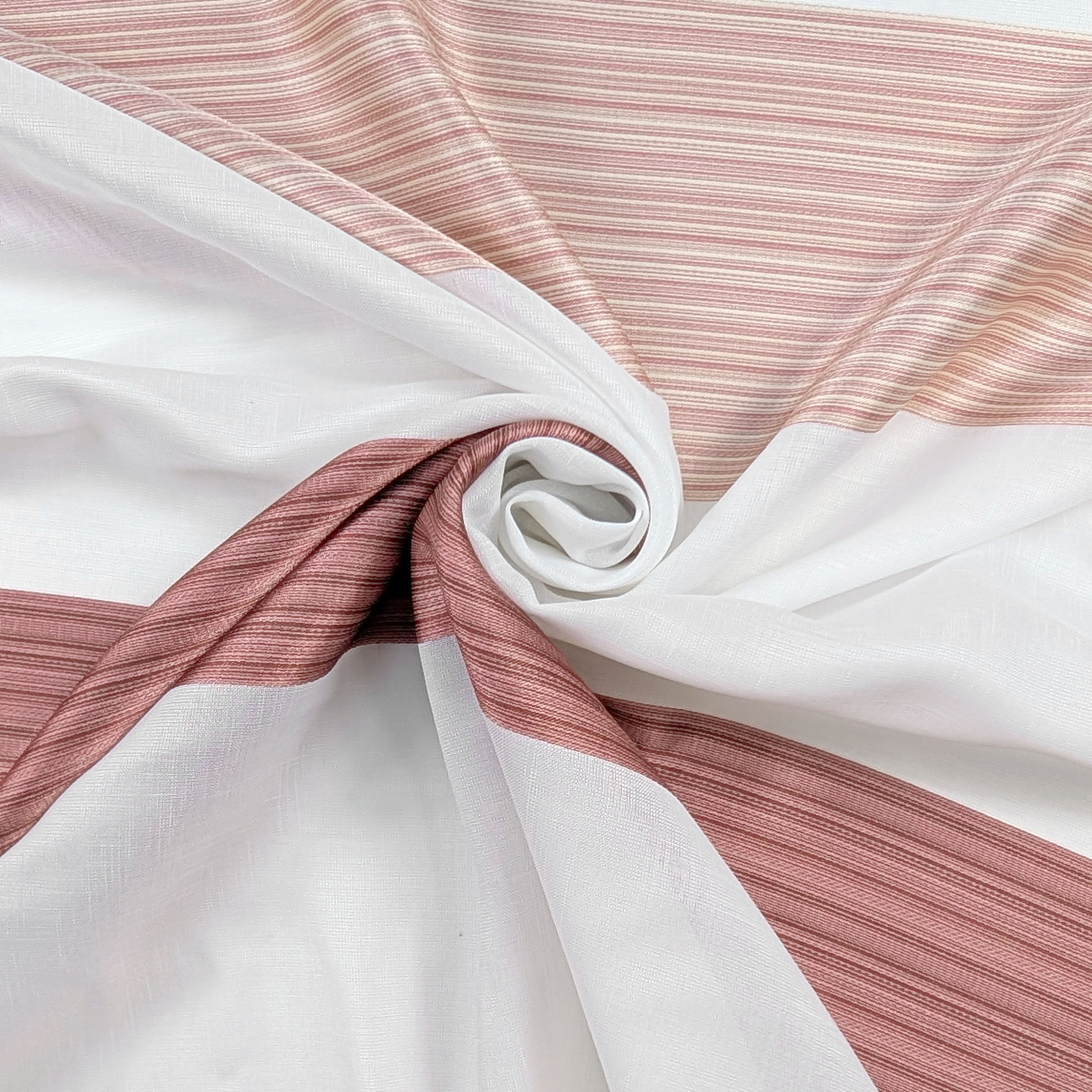 Curtain Fabric Antique Pink Tones Image