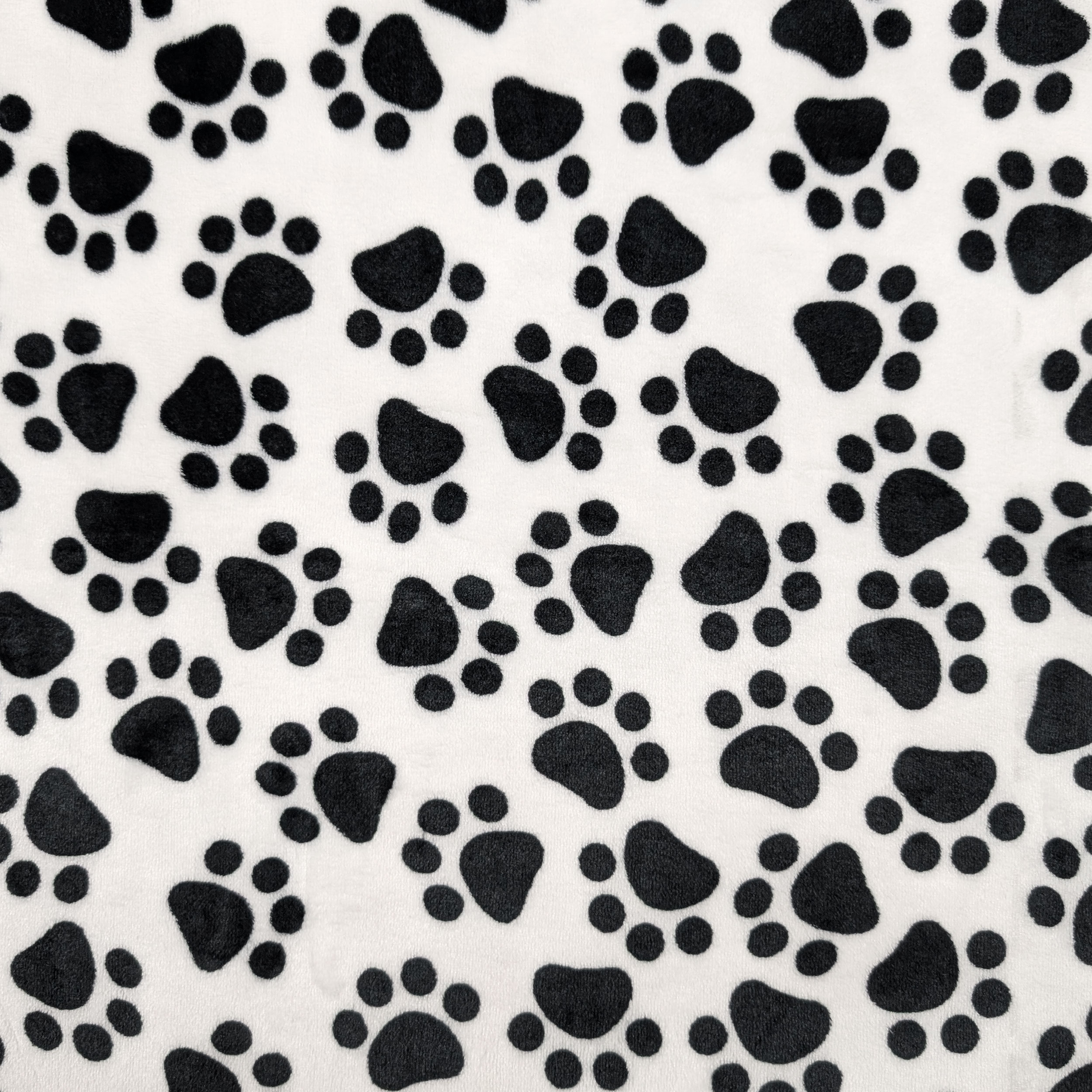 Cashmere Hand Fleece Black Bears White Background Image