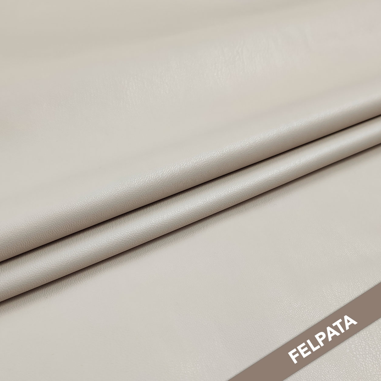 Warm Beige Faux Leather Image