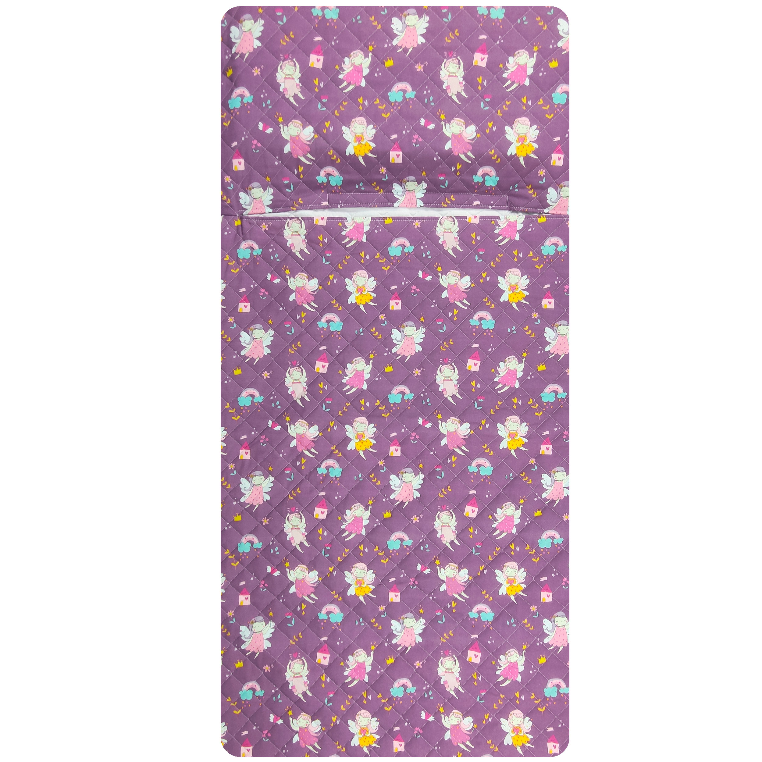 Sac de couchage des fées Fond lilas - Panini Fabrics