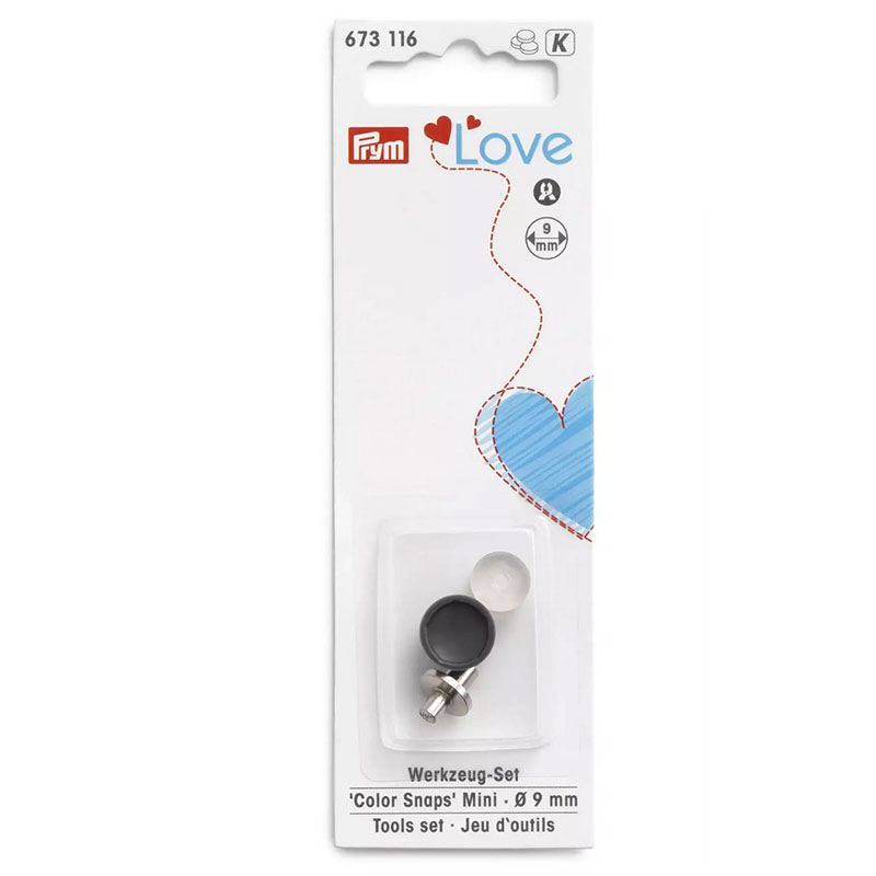 Colour Snap Assembly Kit Ø 9 mm Prym Love Image