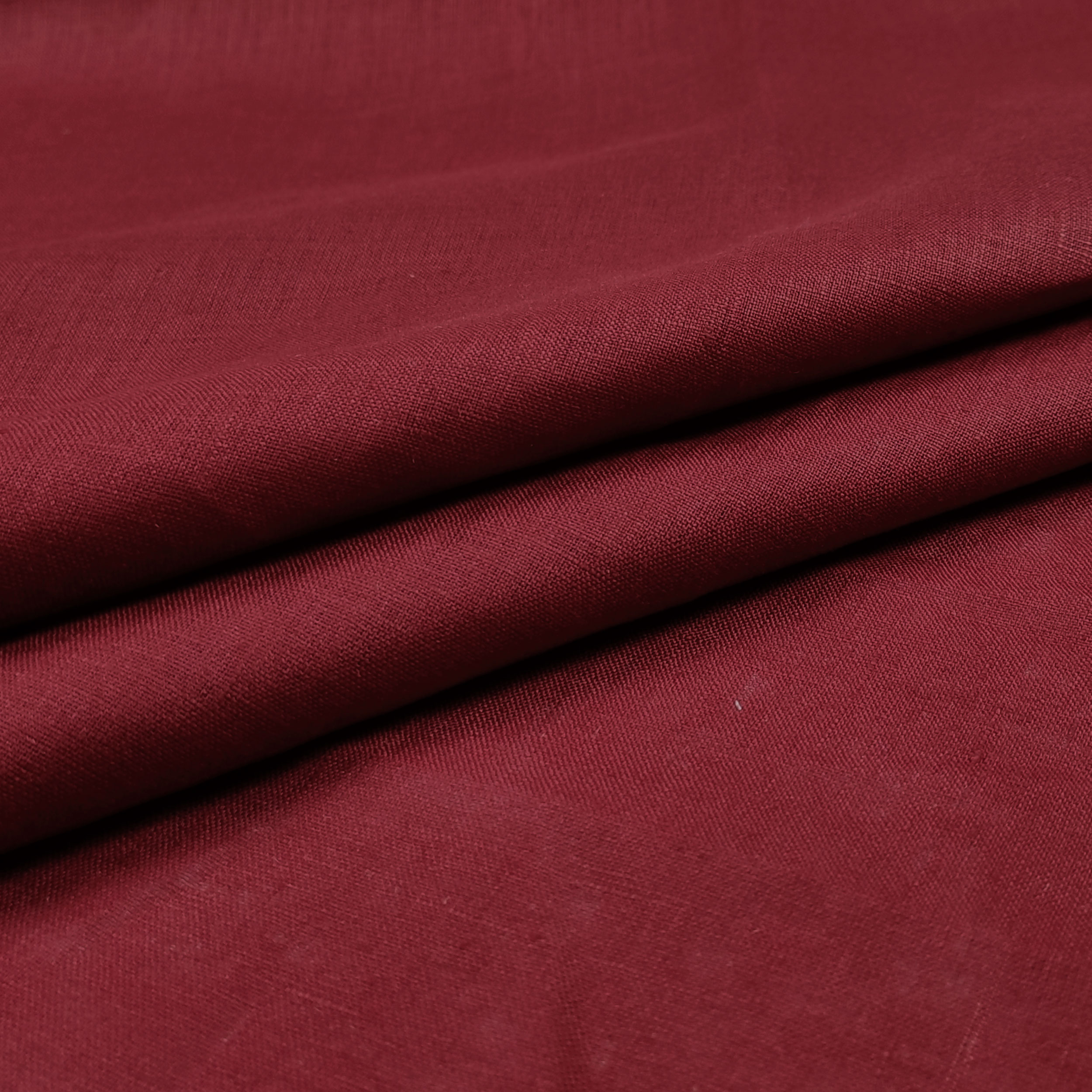 Reines Leinen Unifarbener Stoff 1
