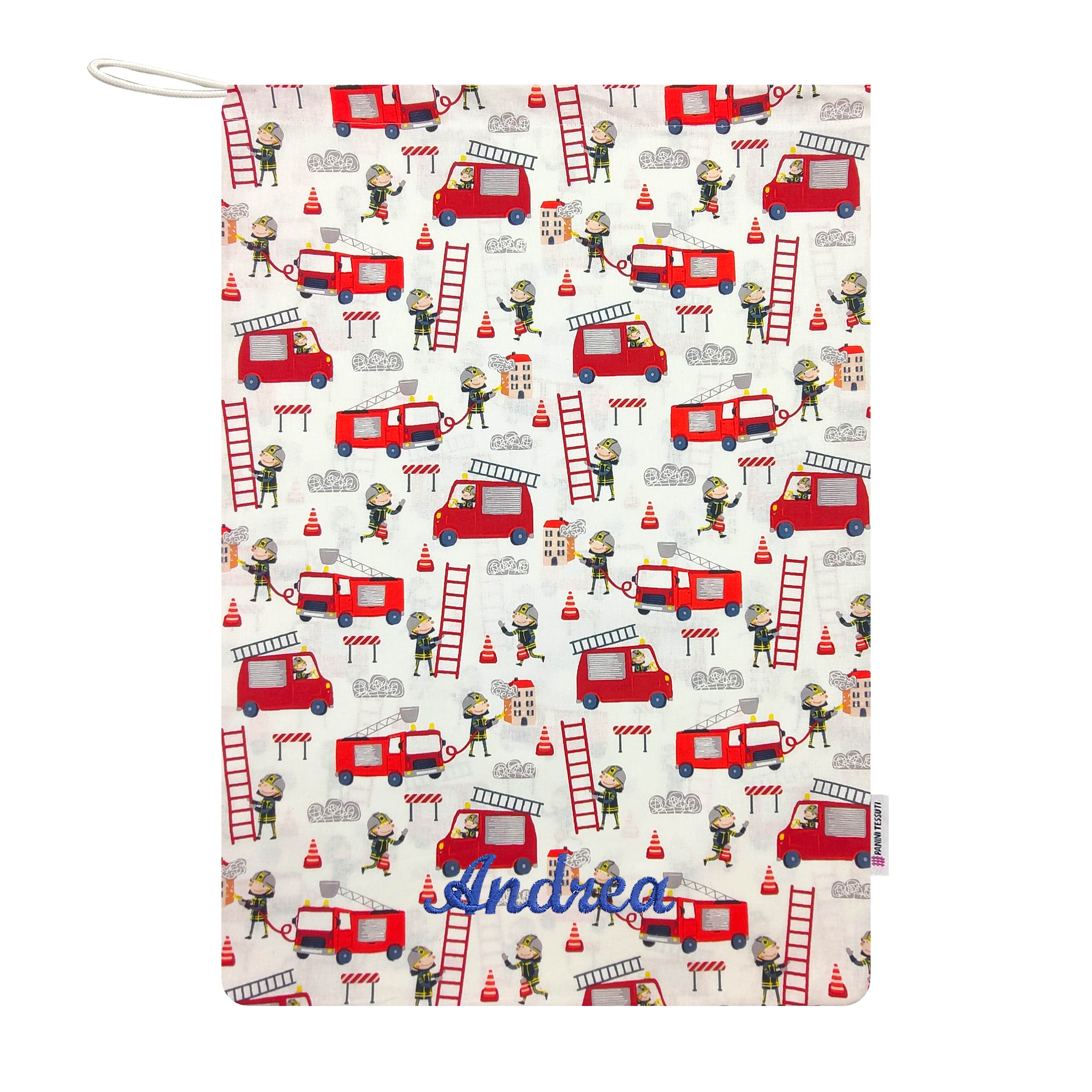 Sac de jardin d'enfants pour pompiers