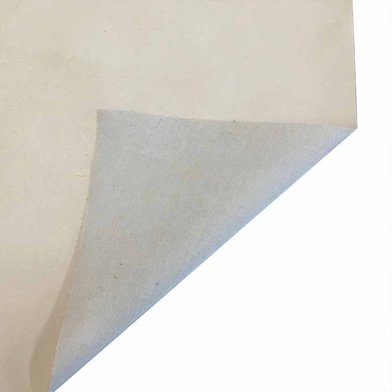 Découpe Tissu Nubuck Effet Daim Sable 150x140 cm Image