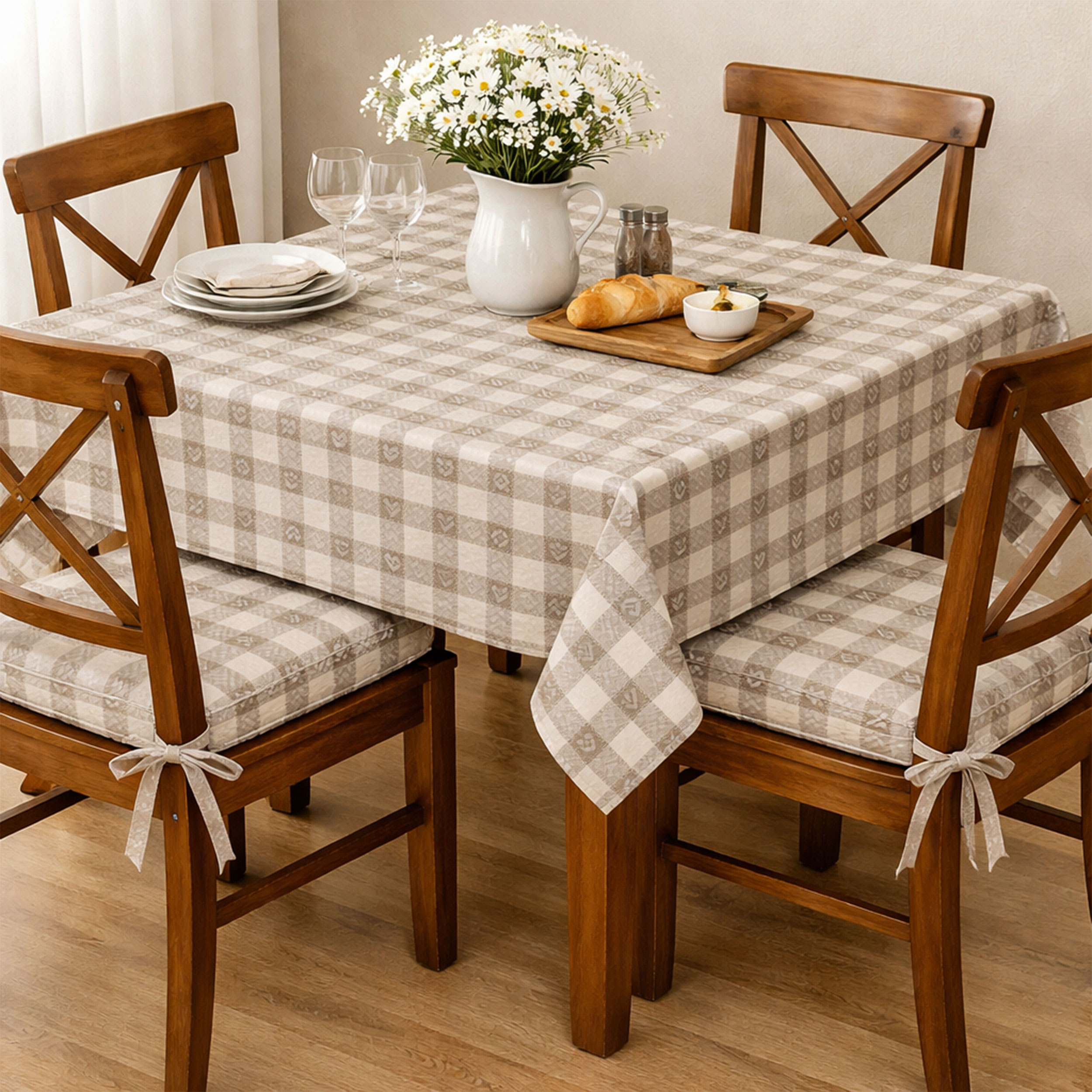 Tyrolean Tablecloth Fabric Image