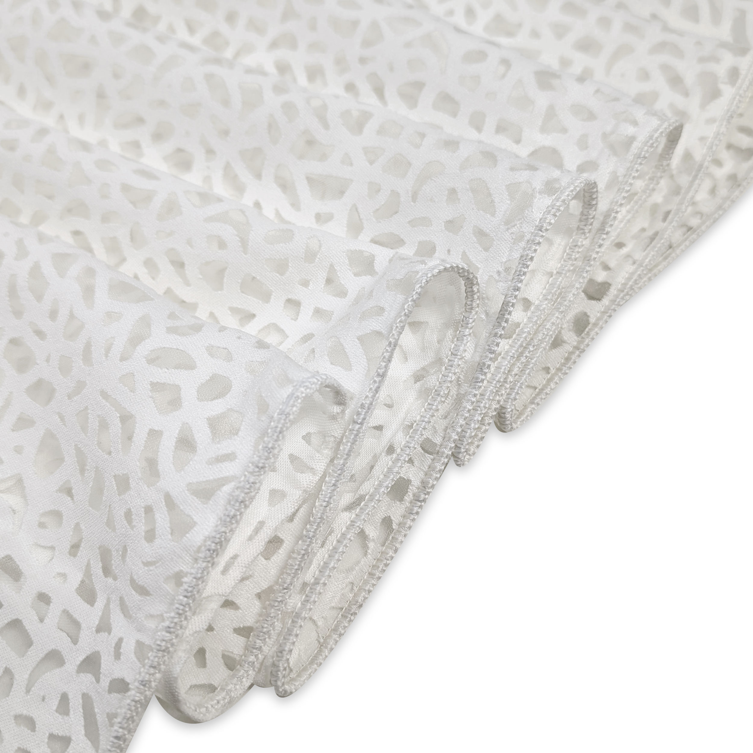 Cosmos Devorè curtain fabric Image