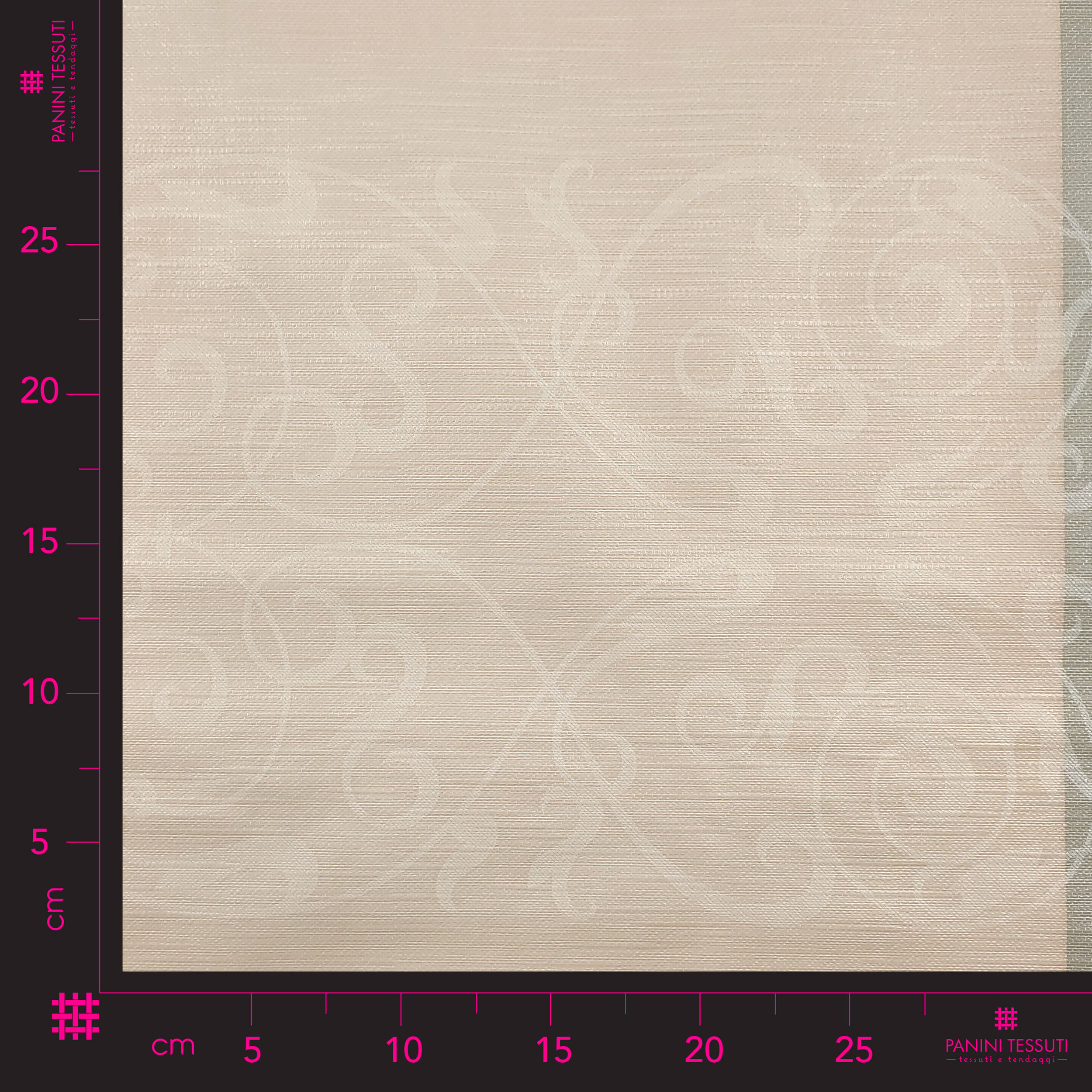 Tissu pour nappe plastifiée gris et beige Image
