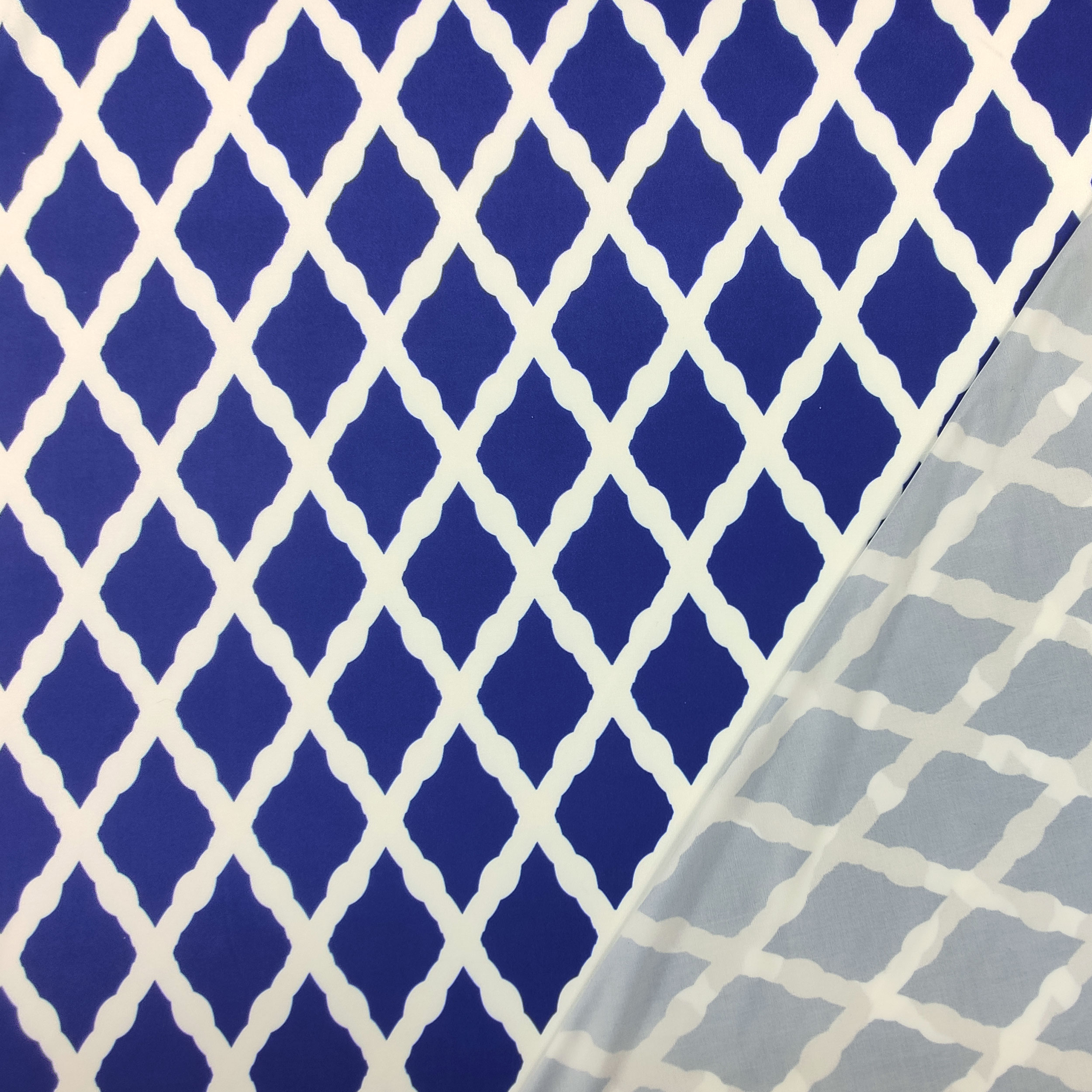 Astatta Estampado Lycra Azul