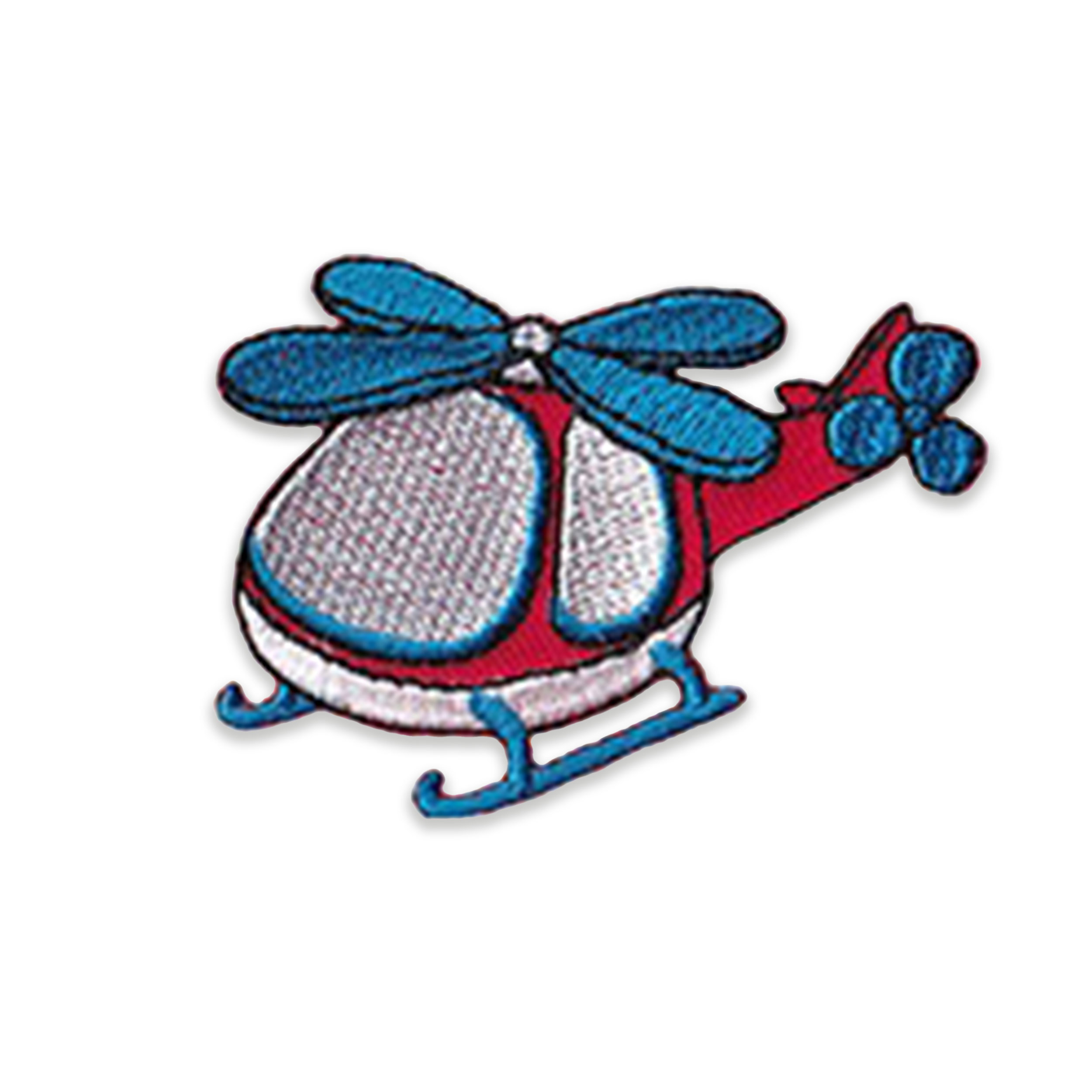 Heat-Adhesive Helicopter Application Image