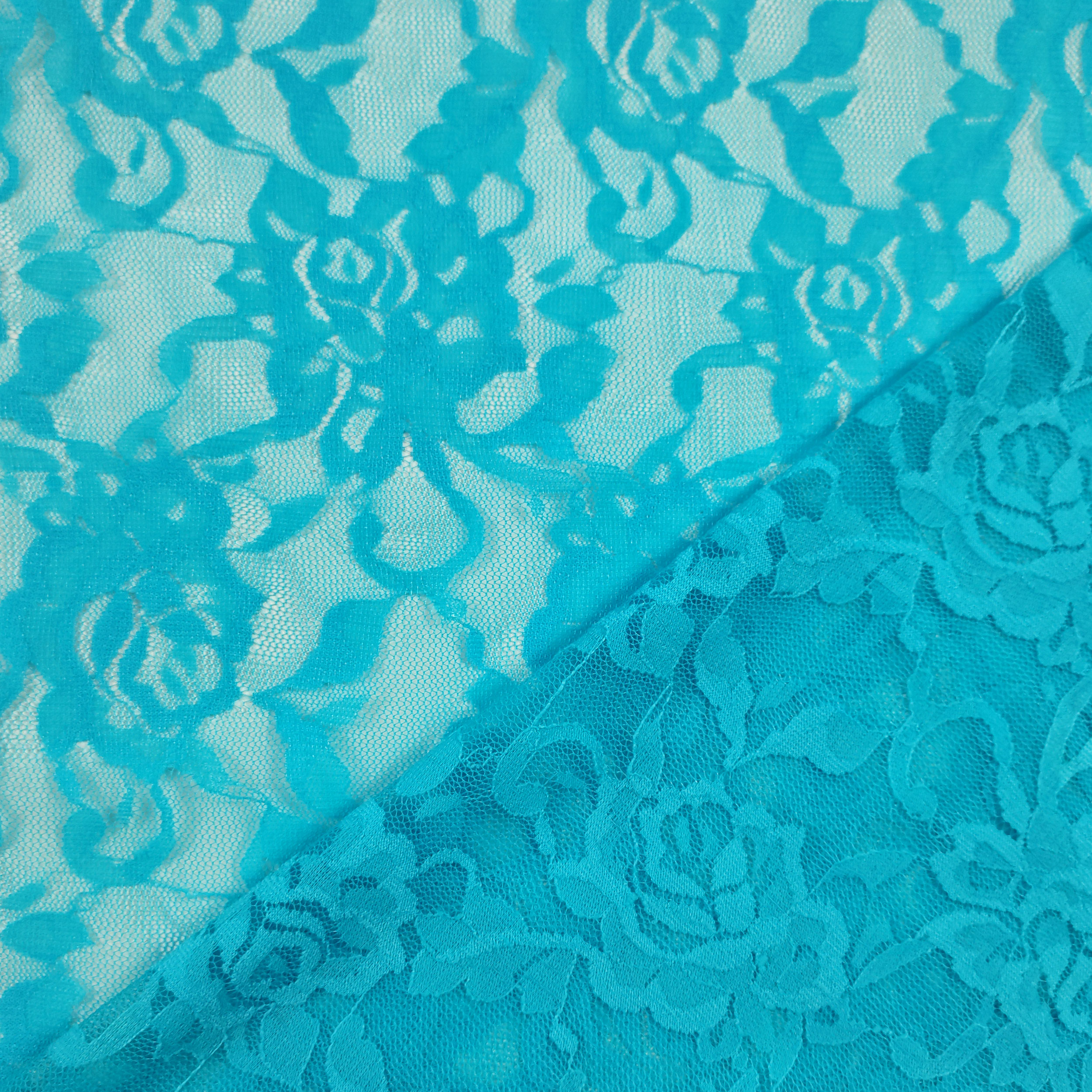 Elastic Lace with Roses Image