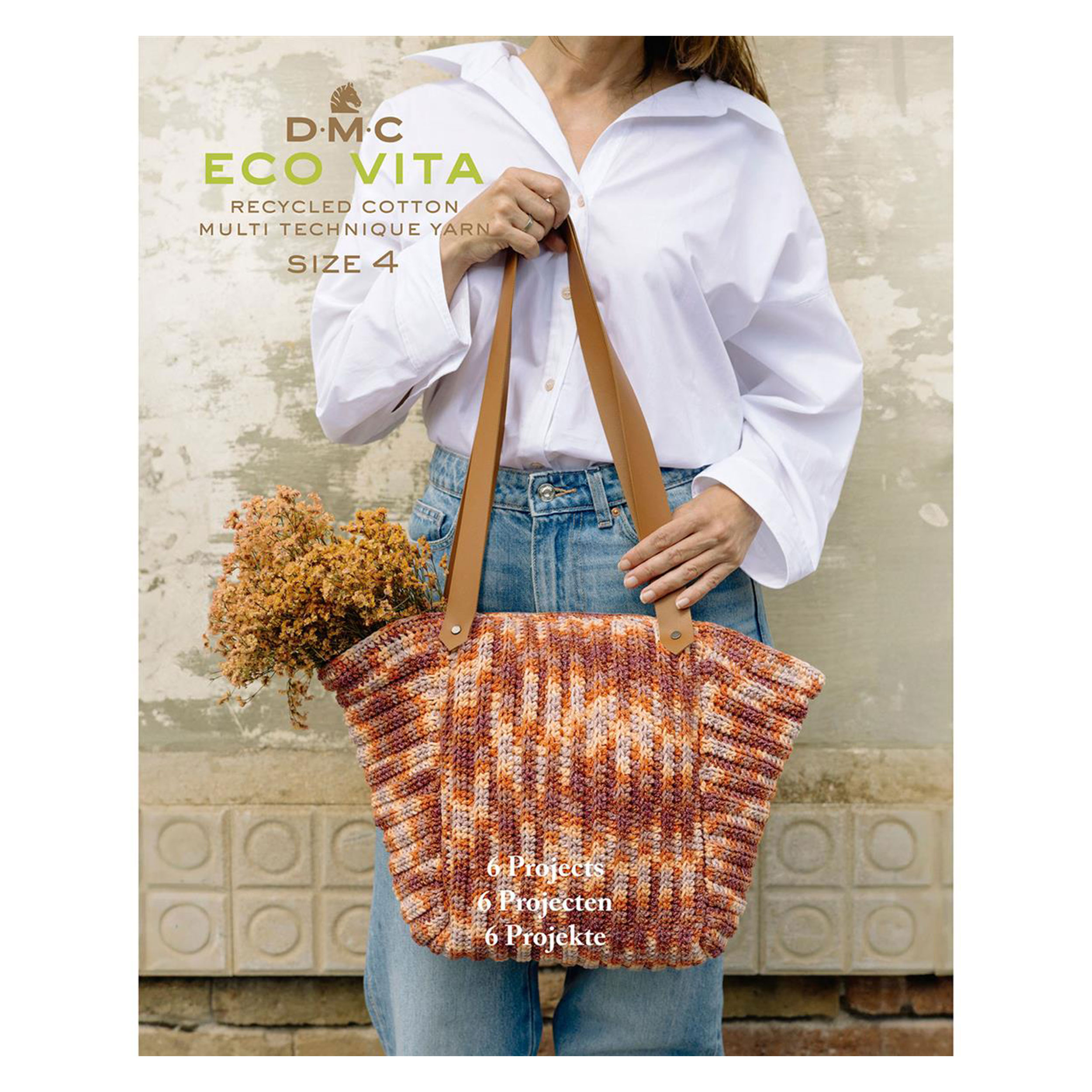 Magazine DMC Eco Vita taille 4 avec 6 projets de sacs Image