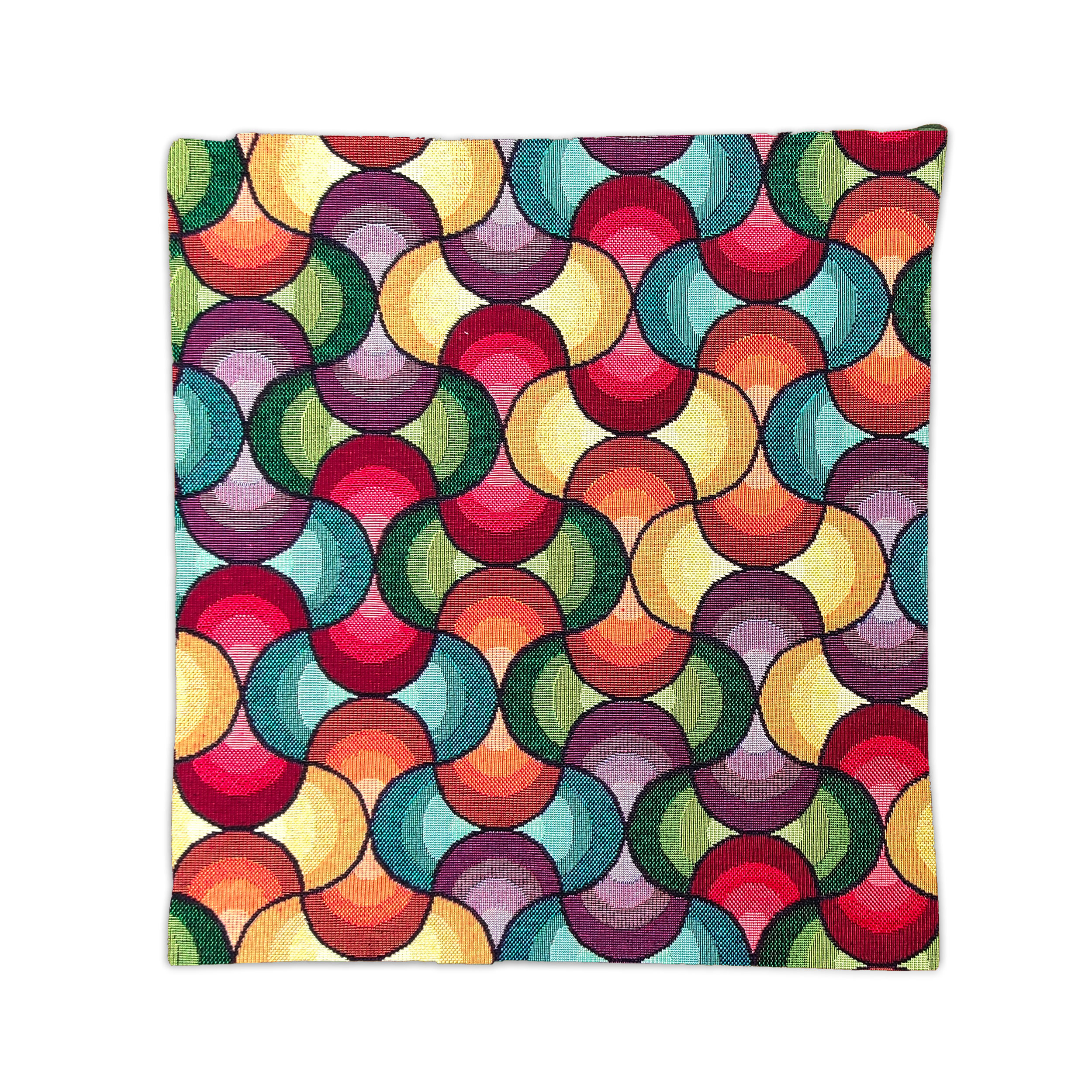 Bunte Geometrien Optisches Kissen Kissenbezug