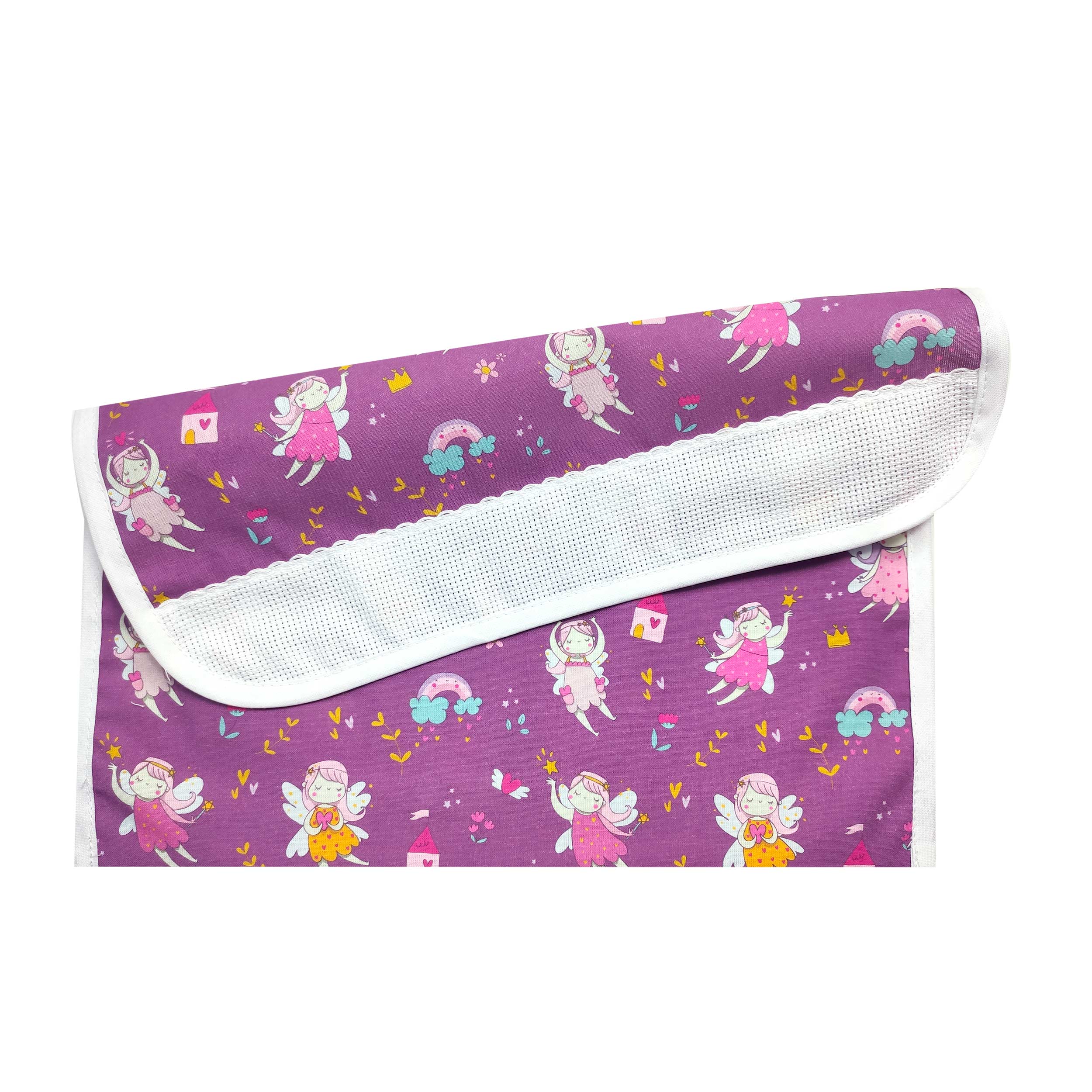 Porte-bavoirs de fée Fond lilas - Panini Fabrics