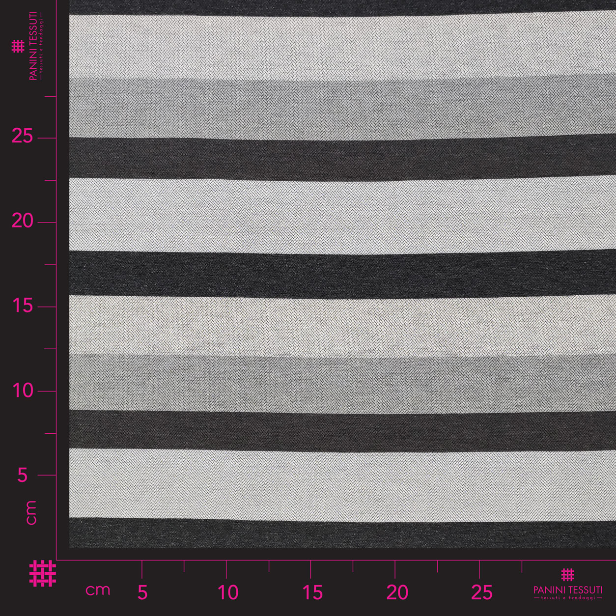 Jacquard gestreift Grauton Einrichtungsstoff