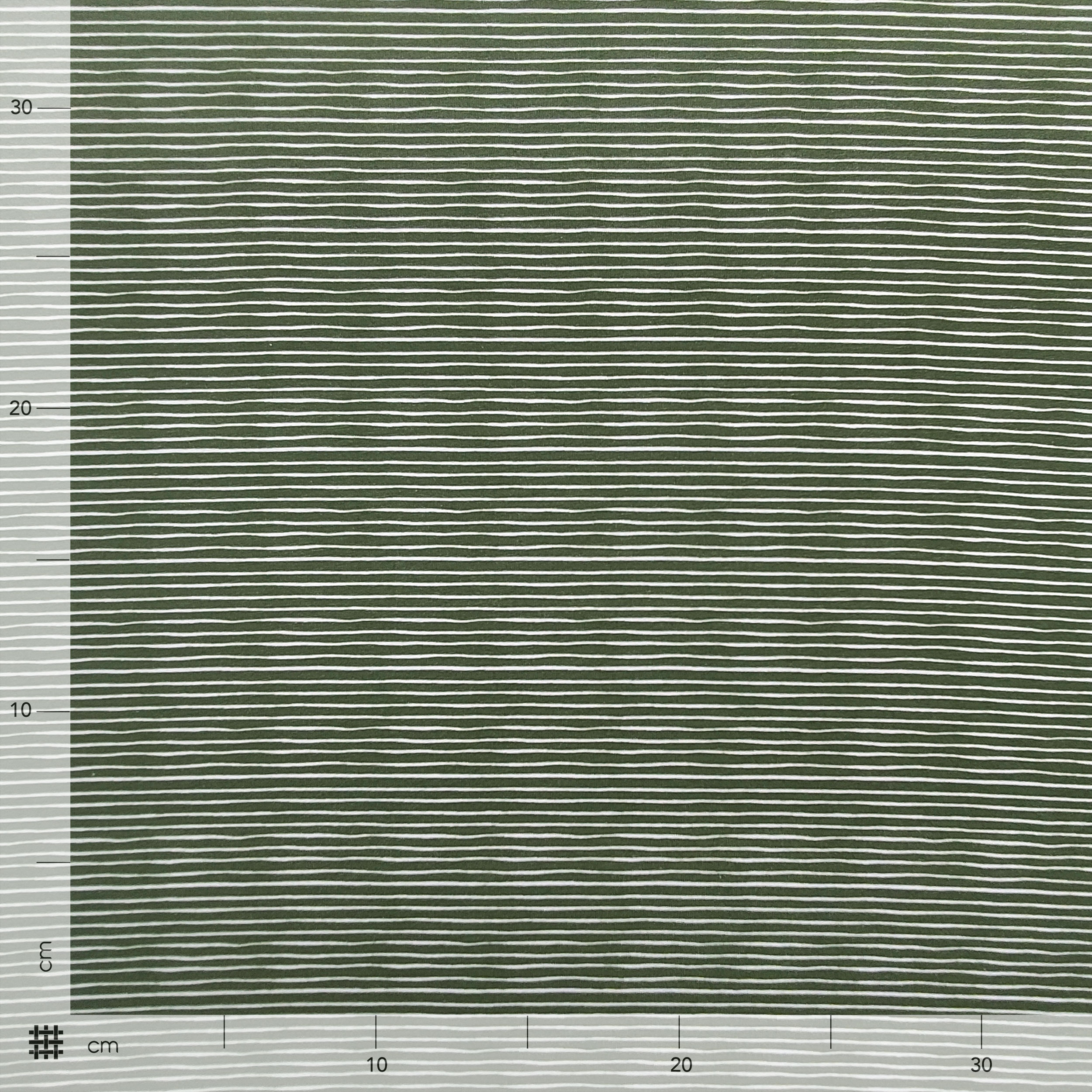 Jersey Cotton Fantasy Stripes Military Background