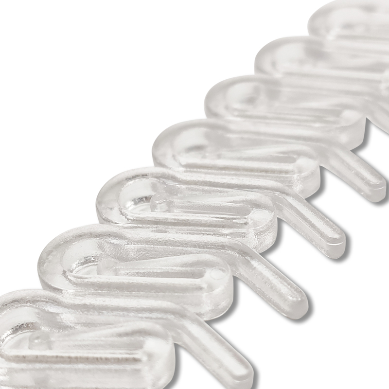 Tronc de rideau transparent - 40 pcs.
