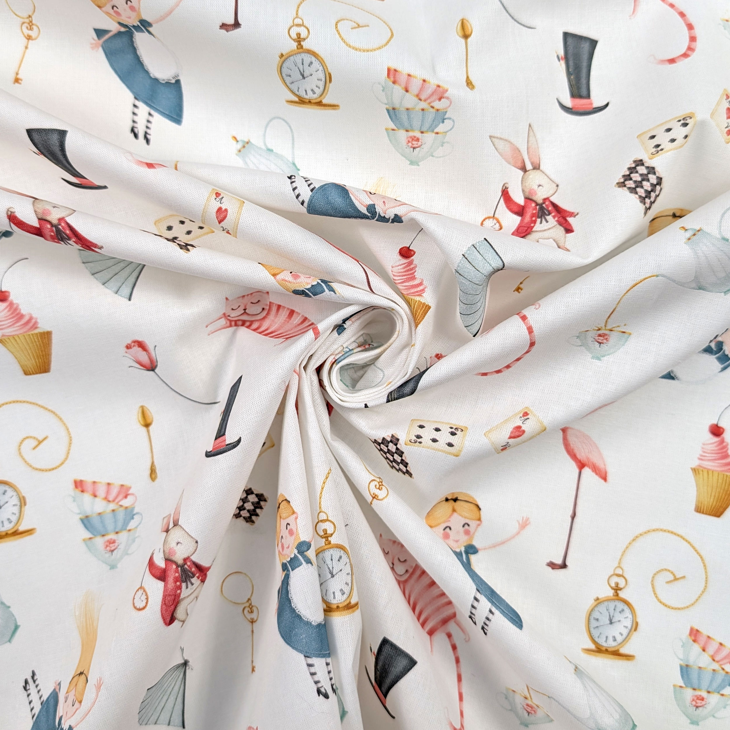 Alice in Wonderland Cotton Image
