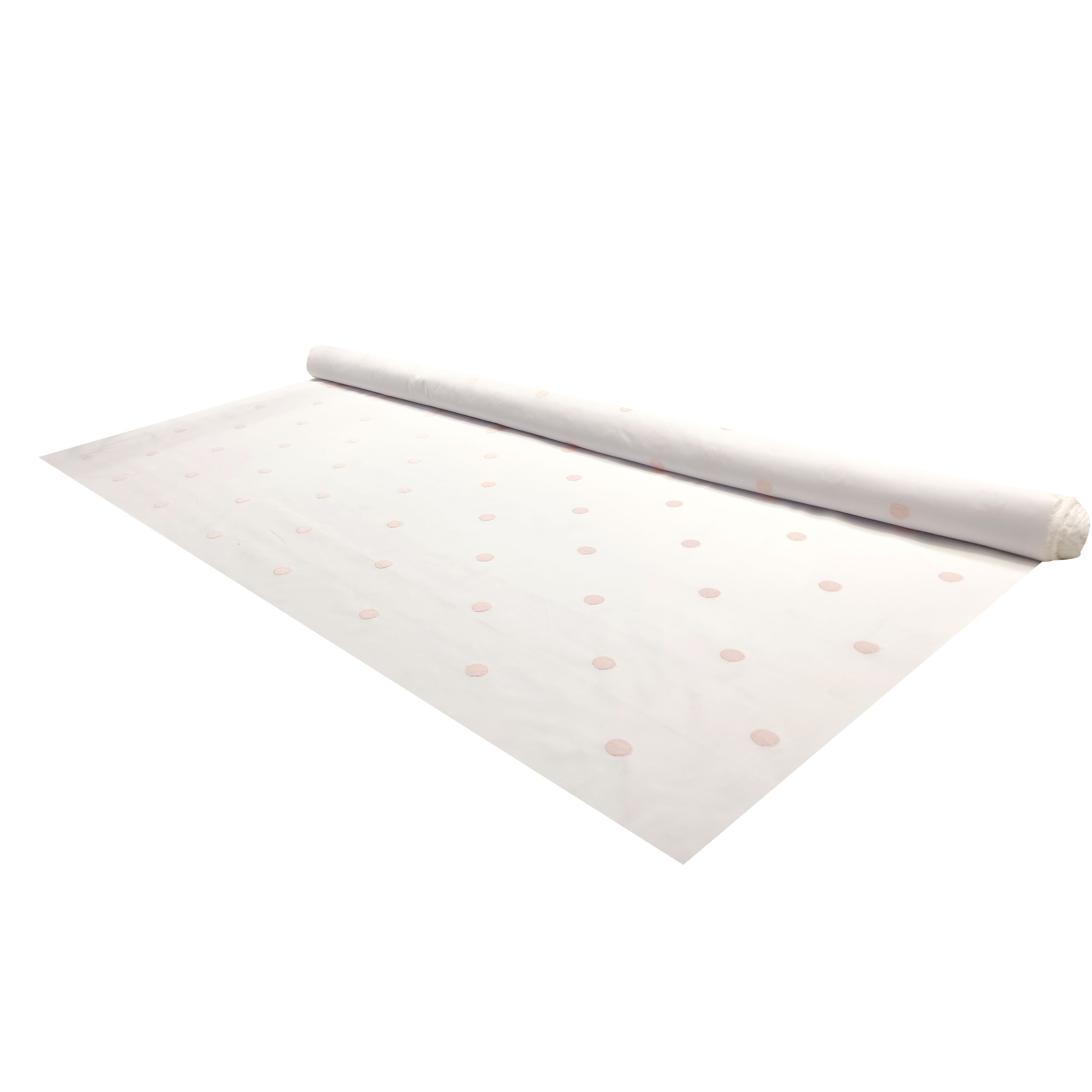 Stretch Cotton Polka Dot Embroidery