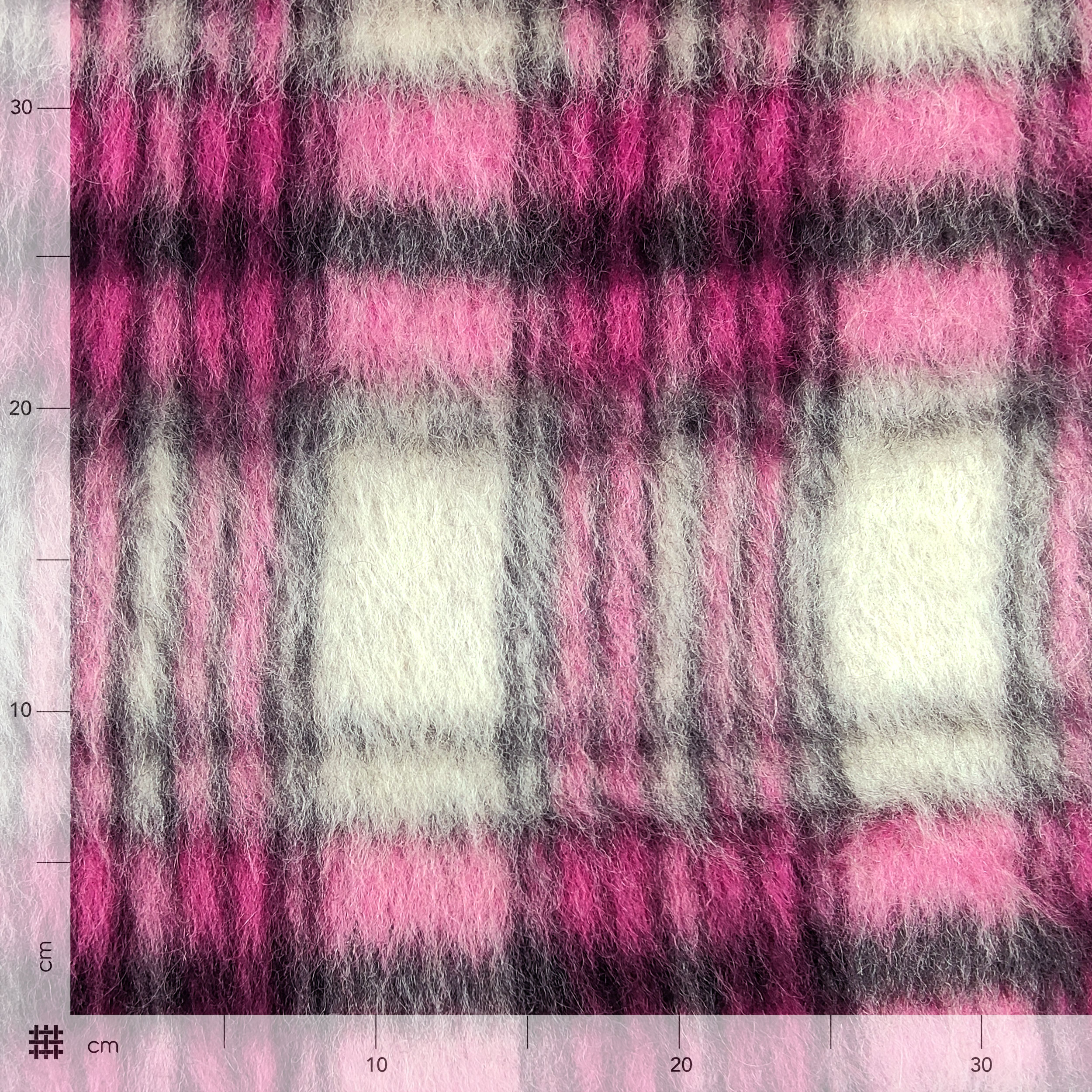 Fausse fourrure écossaise Toni Fuxia