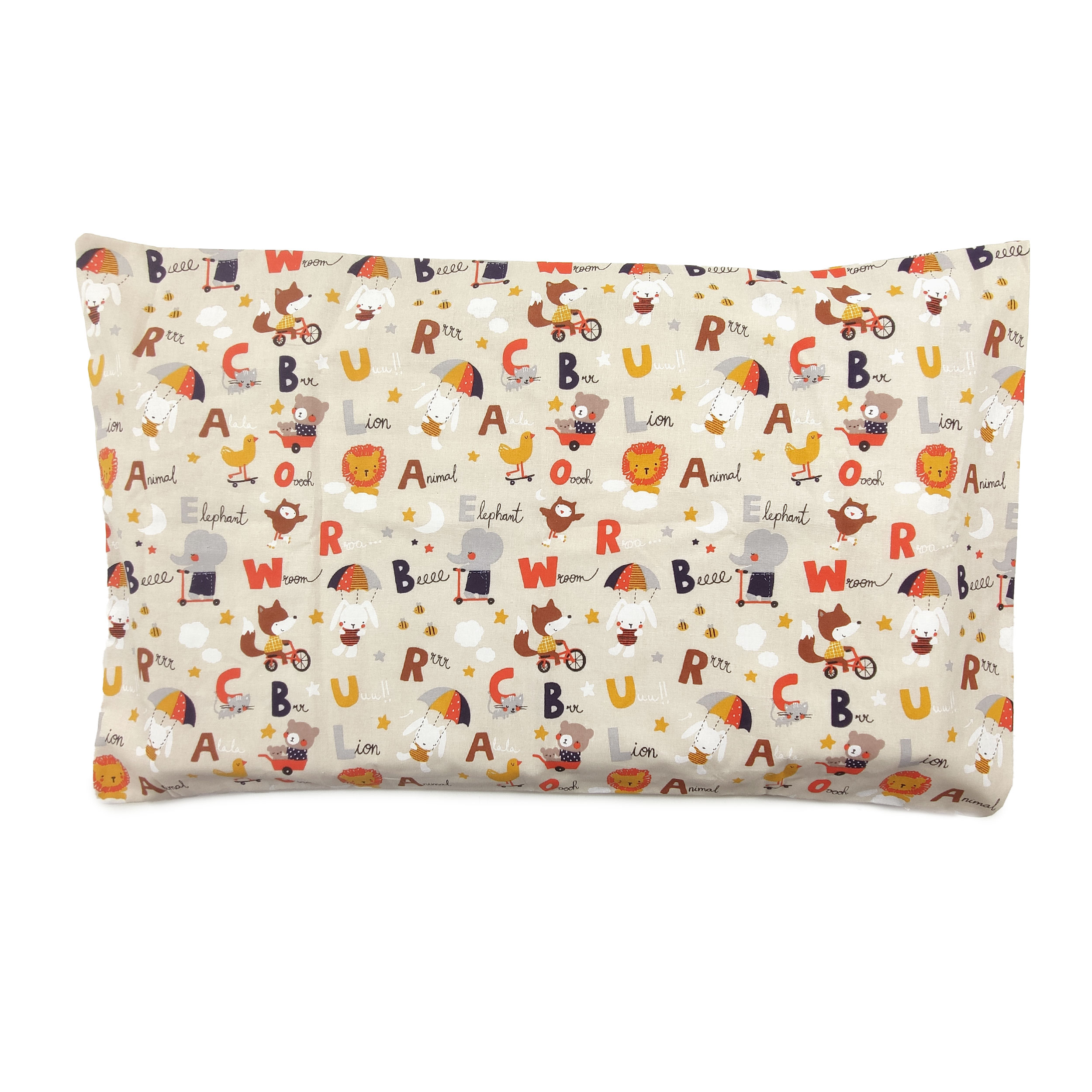 Animal and Letter Pillowcase