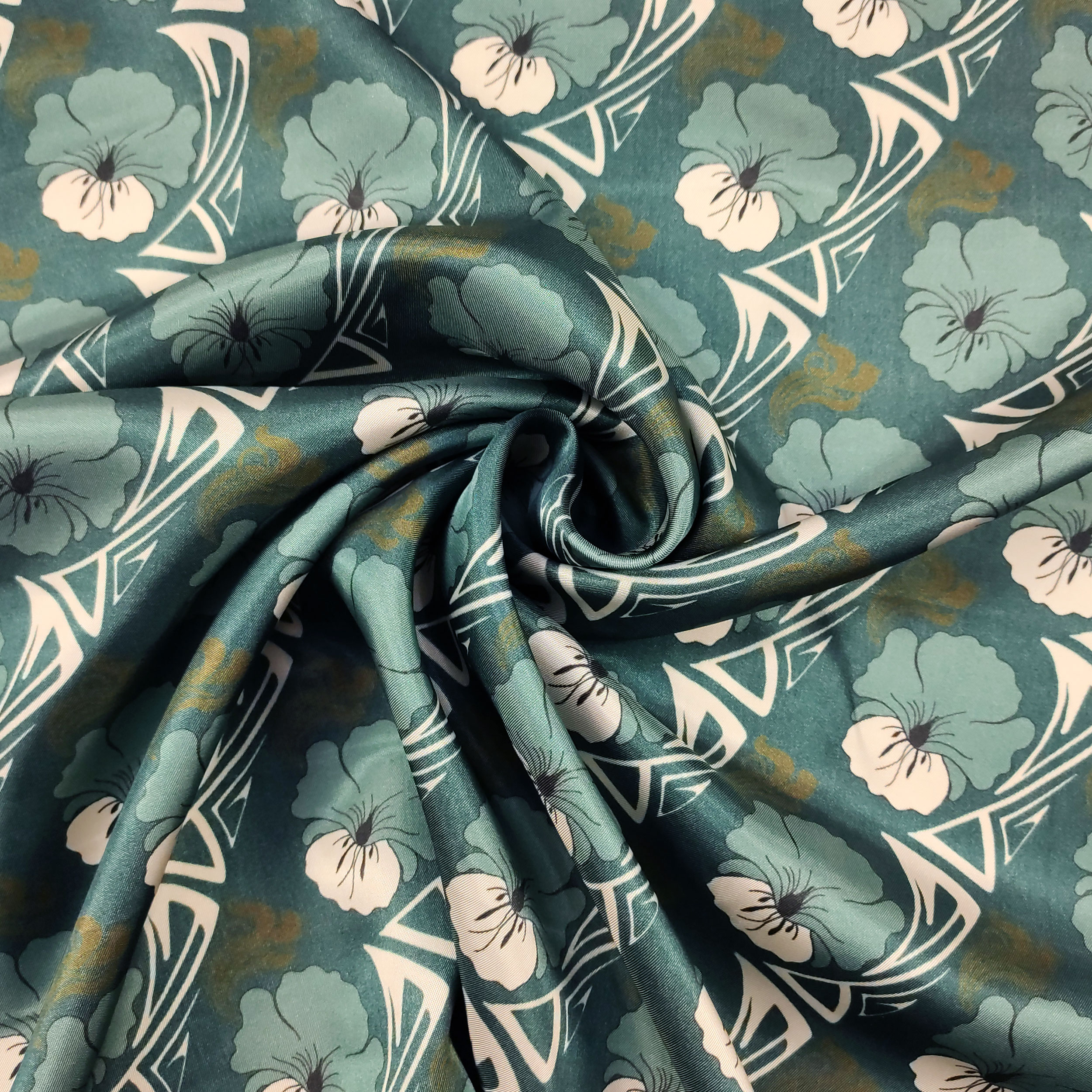 Satin Fashion Viscose Silk Flowers Ottanium