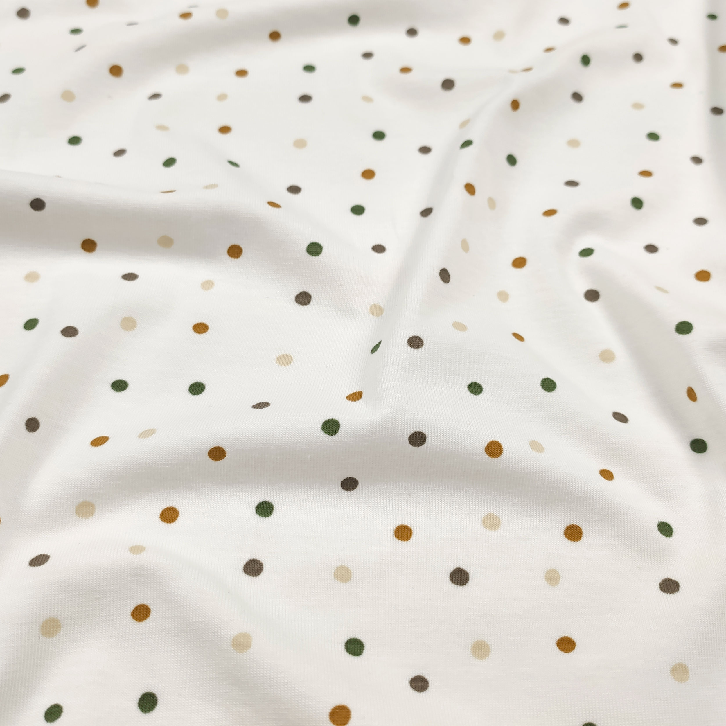 Multicolor Dots Jersey Cotton Image
