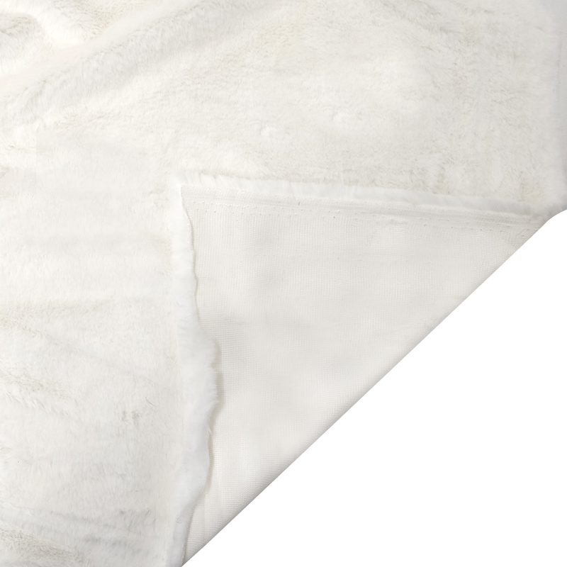 Pelliccia Leggera Tinta Unita  Bianco 