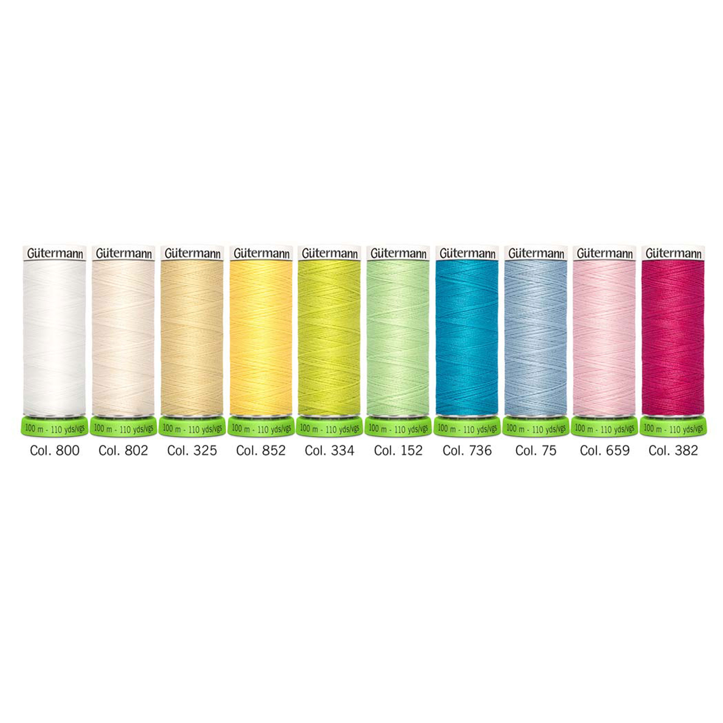 Gutermann Creative Cucitutto rPET 10 Coils Pastel Image