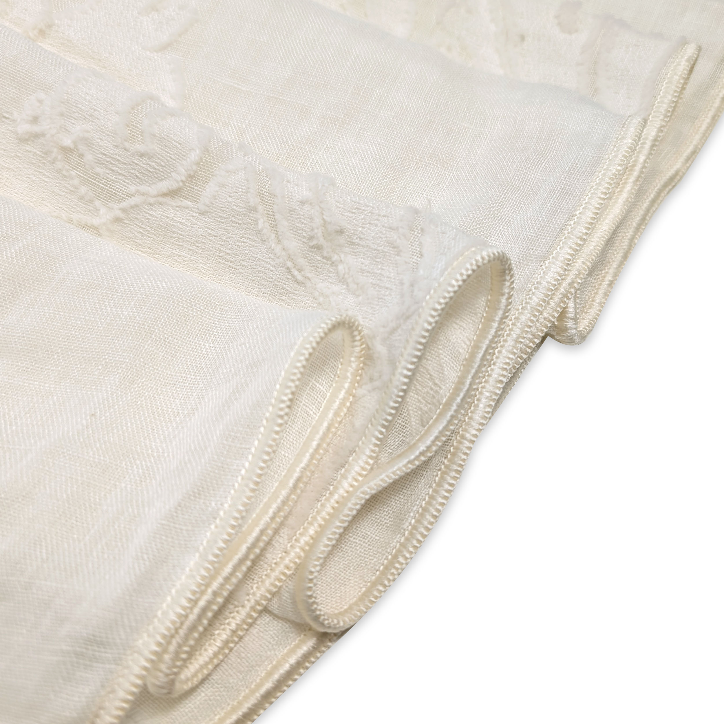 Scampolo Linen Curtain Cotton Lily 380x300 cm Image