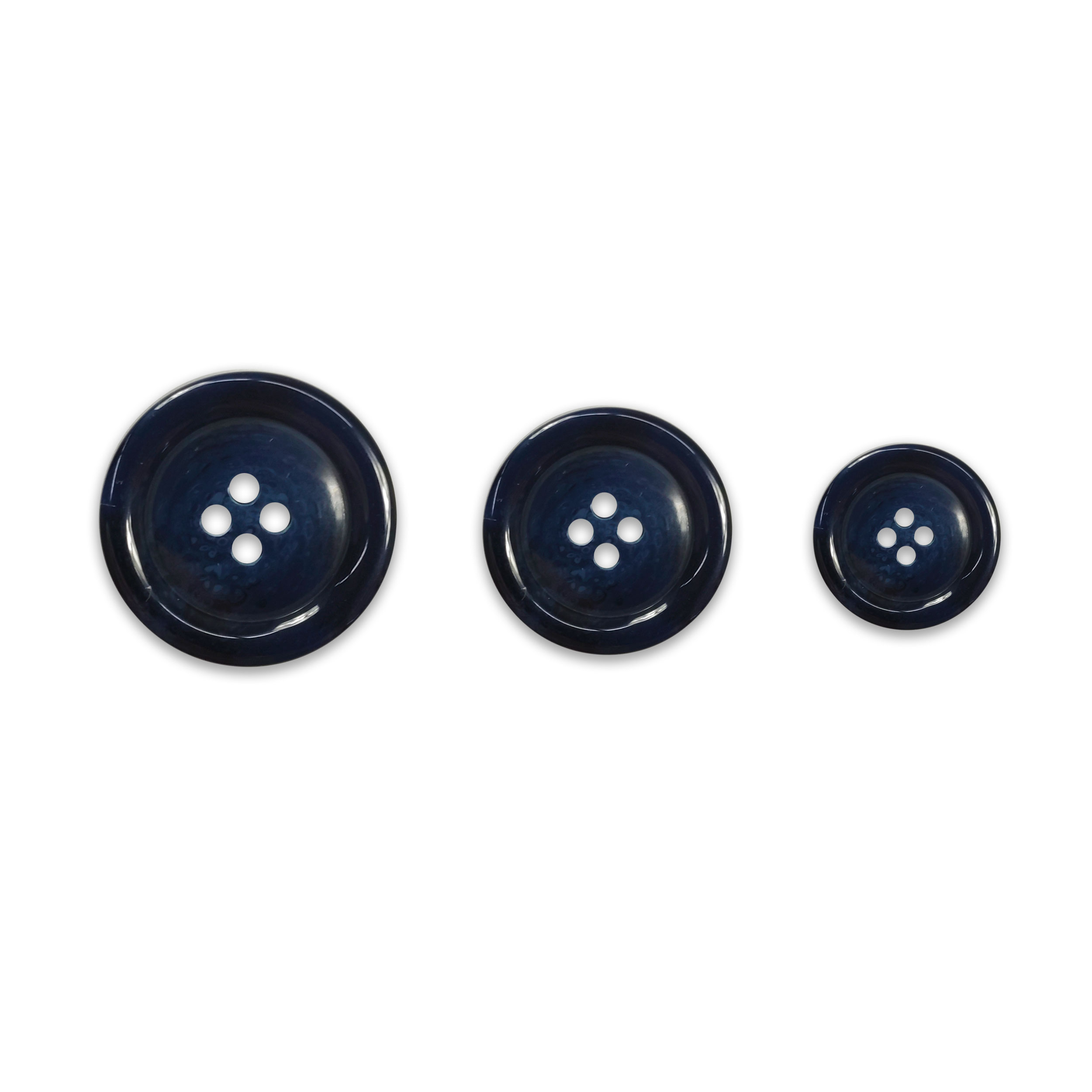 Glossy Melange Button 4 Holes Image