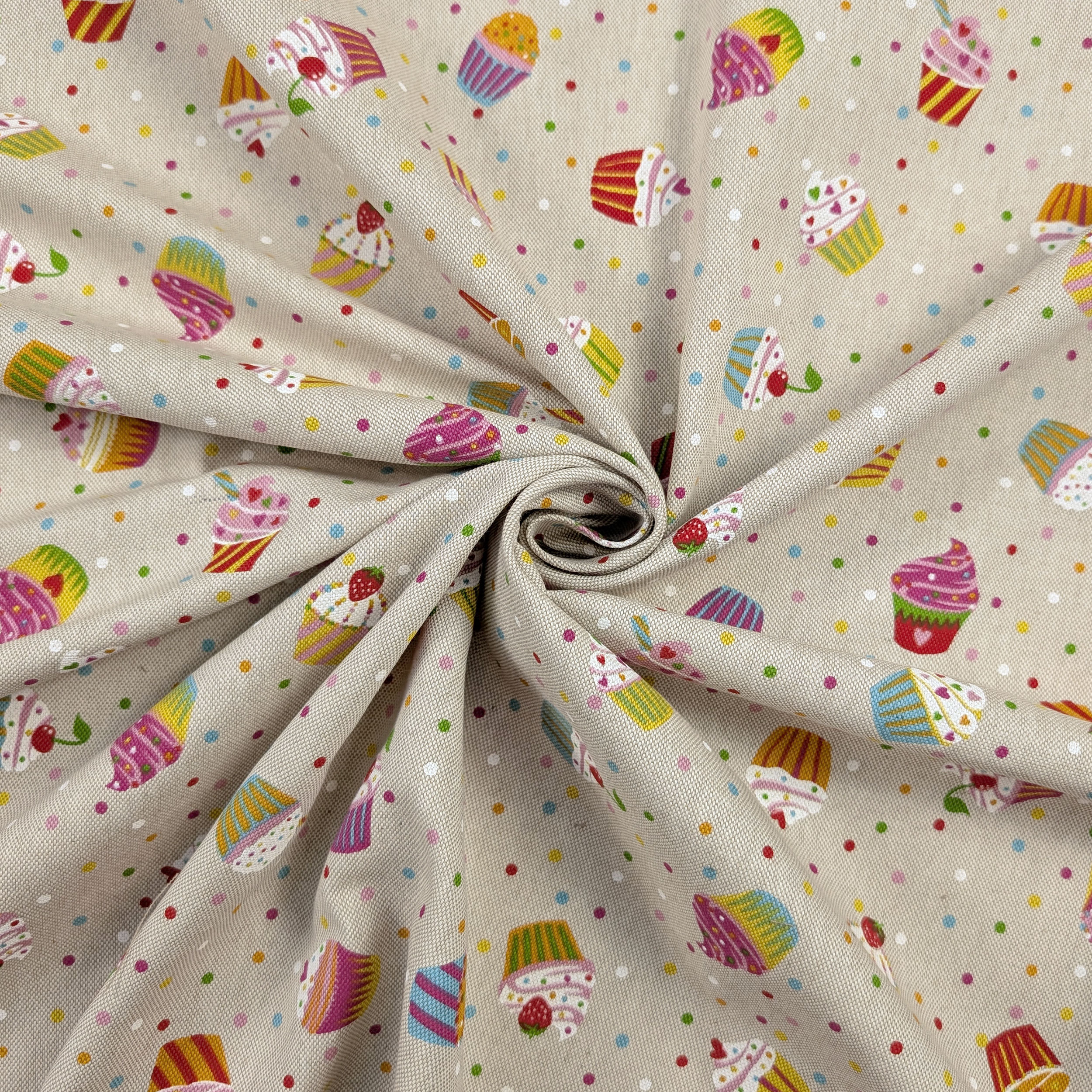 Panama Cupcakes fabric Image