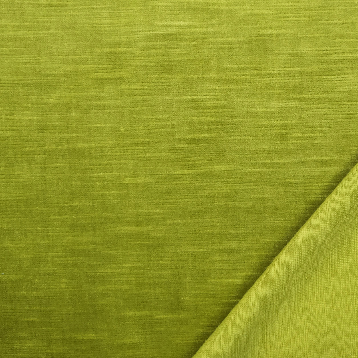 Tissu d'ameublement Lin naturel Vert acide