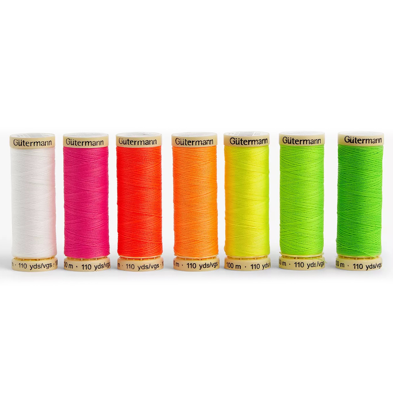 Gutermann Neon Wire Set 7 Bobinas