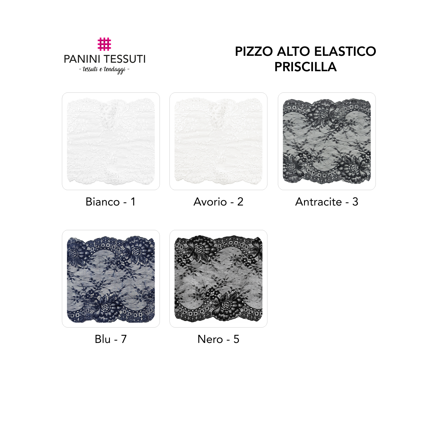 High Elastic Lace Priscilla Image