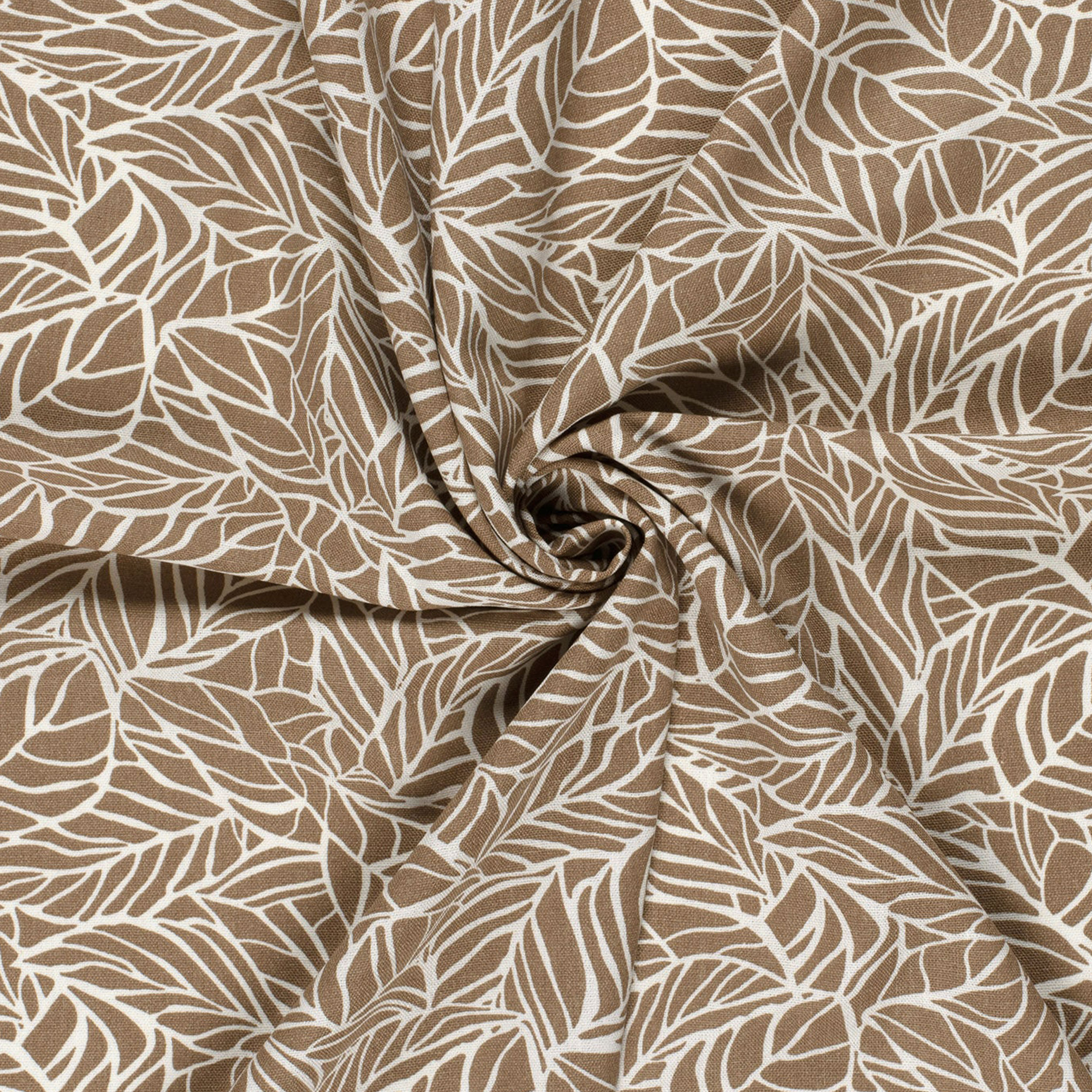 Mezcla de hojas de lino Fondo Beige